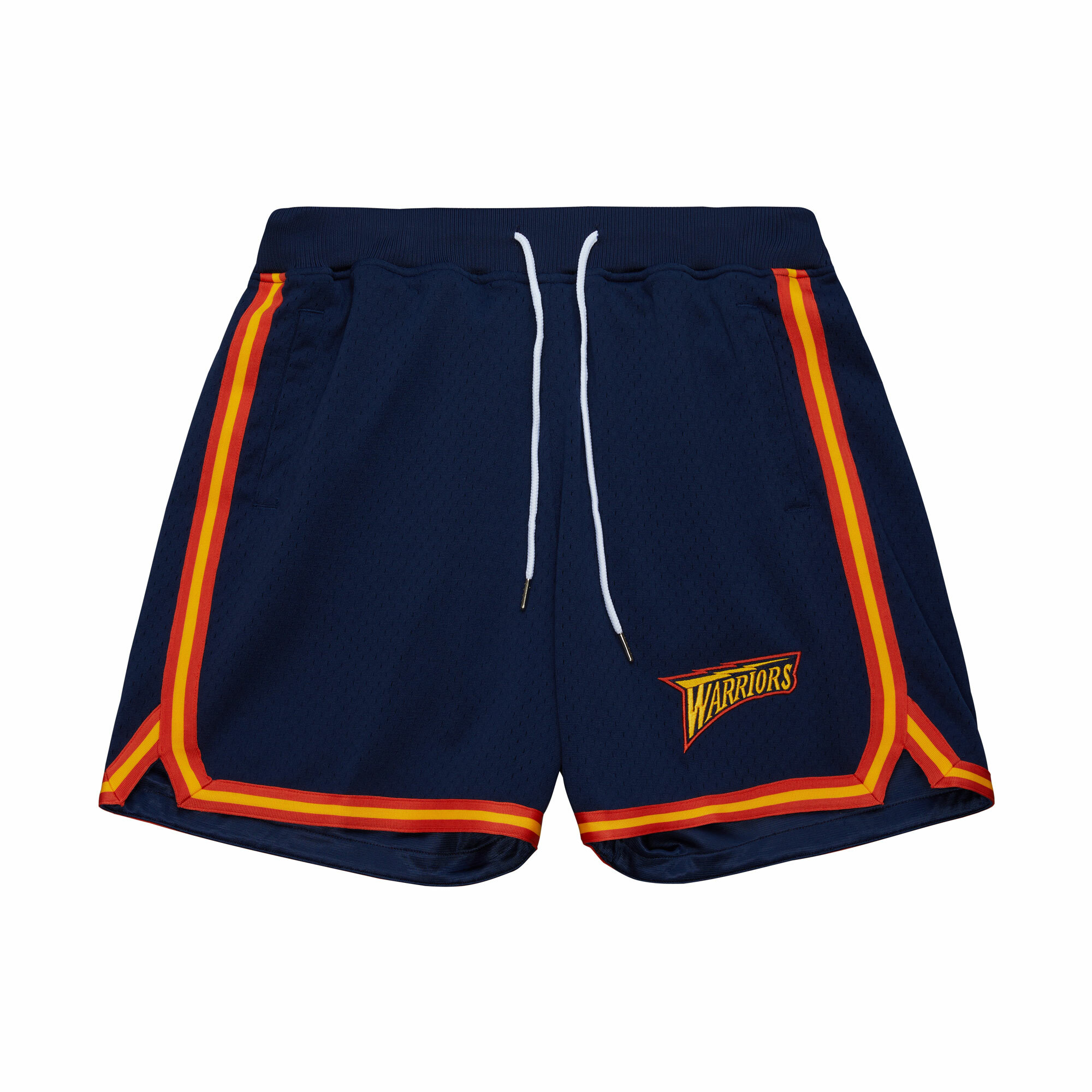 Mitchell & Ness LOGO OVER GAME DAY SHORTS GSW 球褲 深藍 MN25ASH02GSW [台灣現貨]