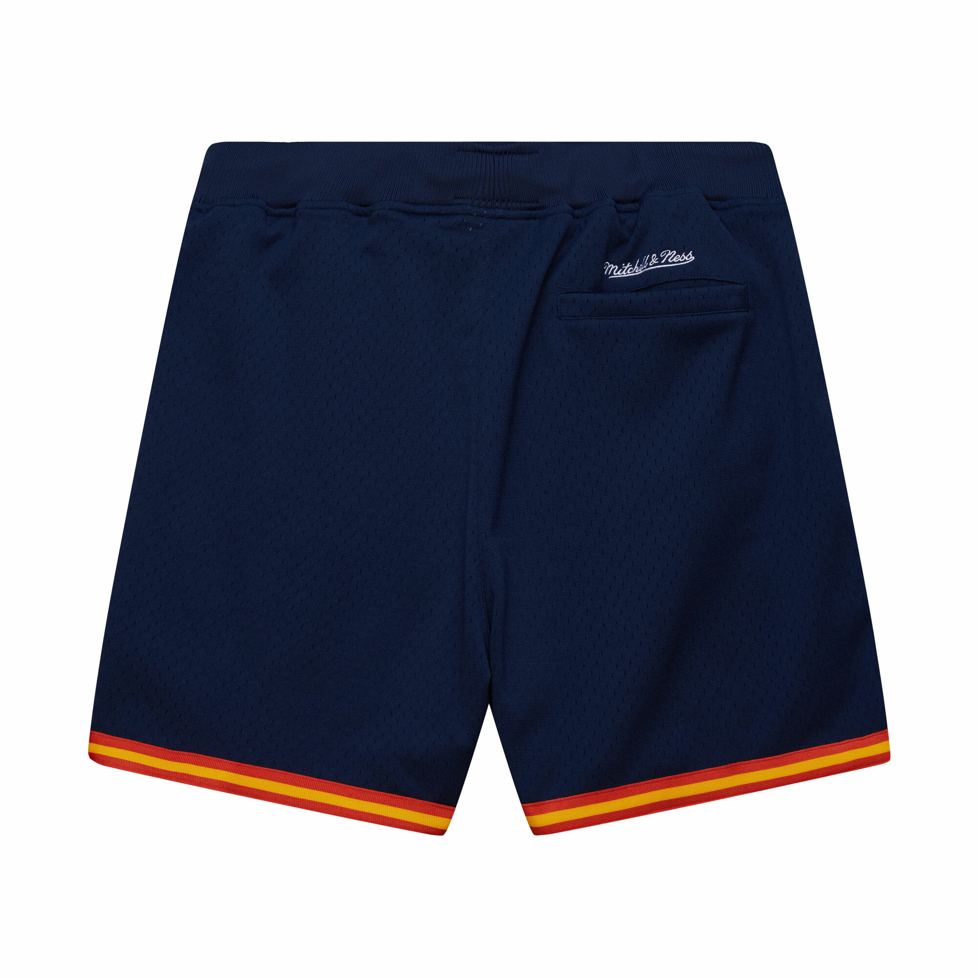 Mitchell & Ness LOGO OVER GAME DAY SHORTS GSW 球褲 深藍 MN25ASH02GSW [台灣現貨]