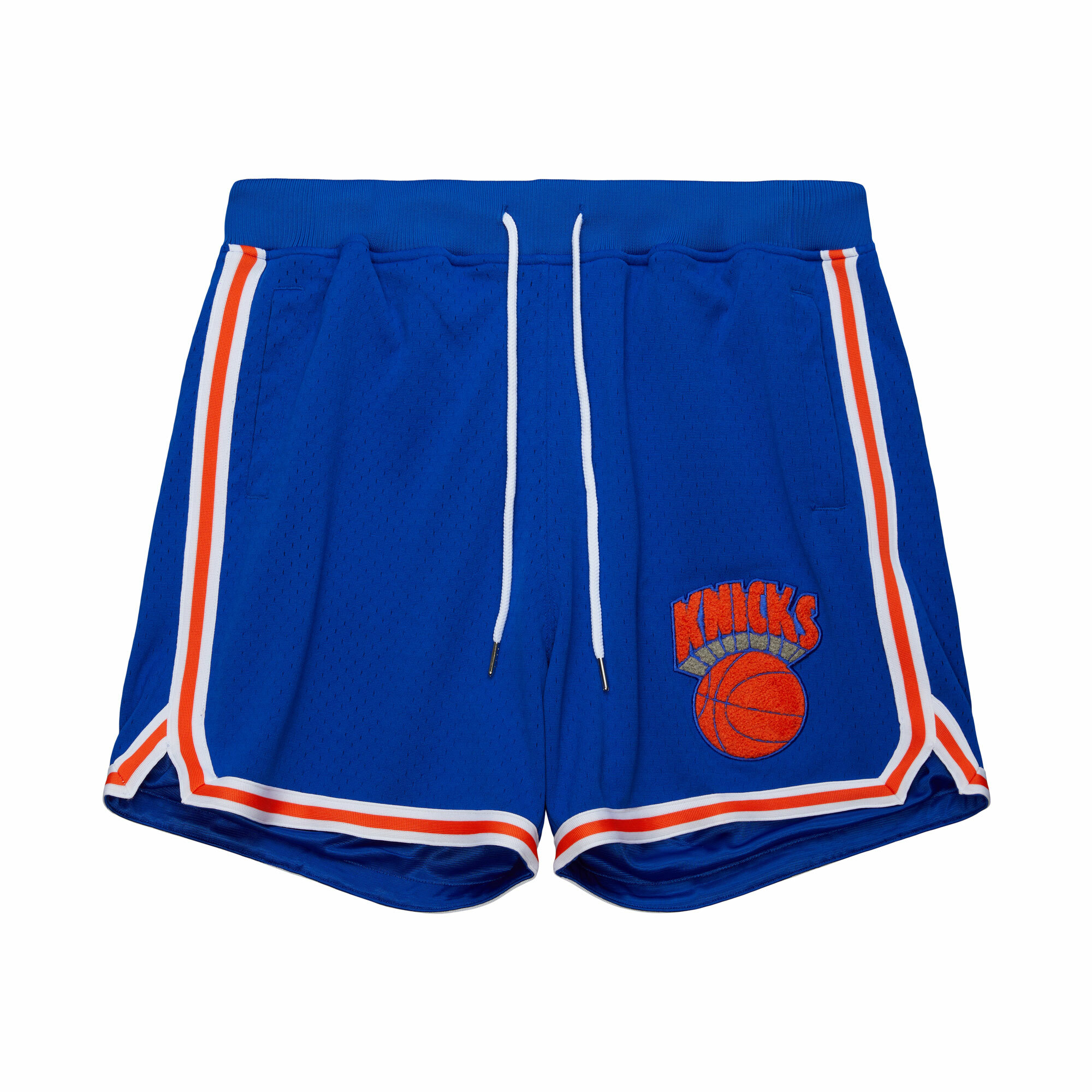 Mitchell & Ness LOGO OVER GAME DAY SHORTS NEW YORK 球褲 藍 MN25ASH02NYK [台灣現貨]