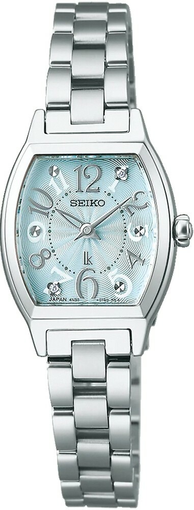 萬年鐘錶 - SEIKO  LUKIA系列 30周年限量鑽石天空藍面盤不鏽鋼錶帶女錶 SSWA011J / 4N30-00X0B 錶徑21MM