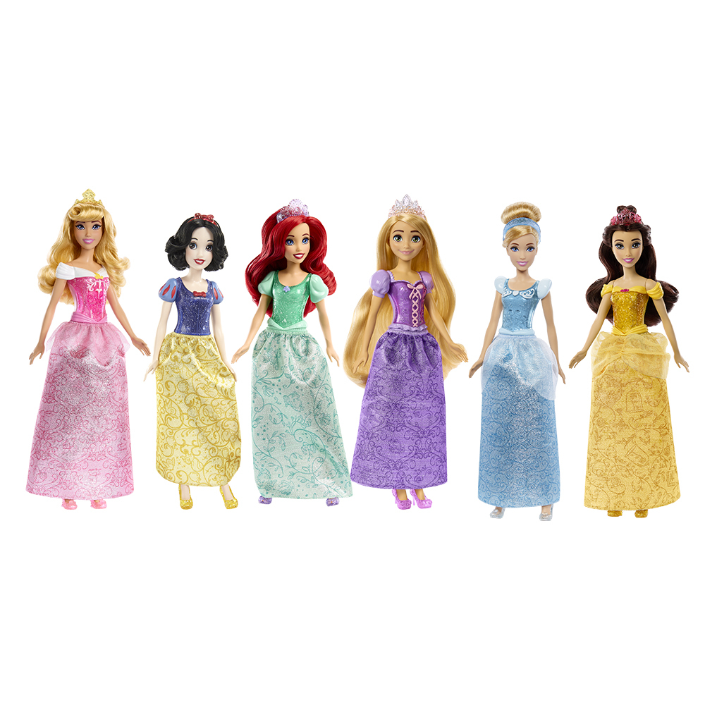 迪士尼公主- 經典公主系列 樂佩/睡美人/愛麗兒/貝兒/灰姑娘/白雪公主