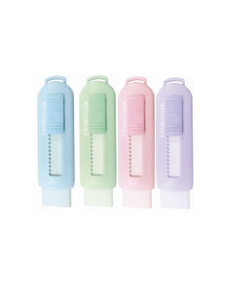 施德樓 PVC-free 推動式擦膠 粉色 (525PS1P) (顏色隨機)