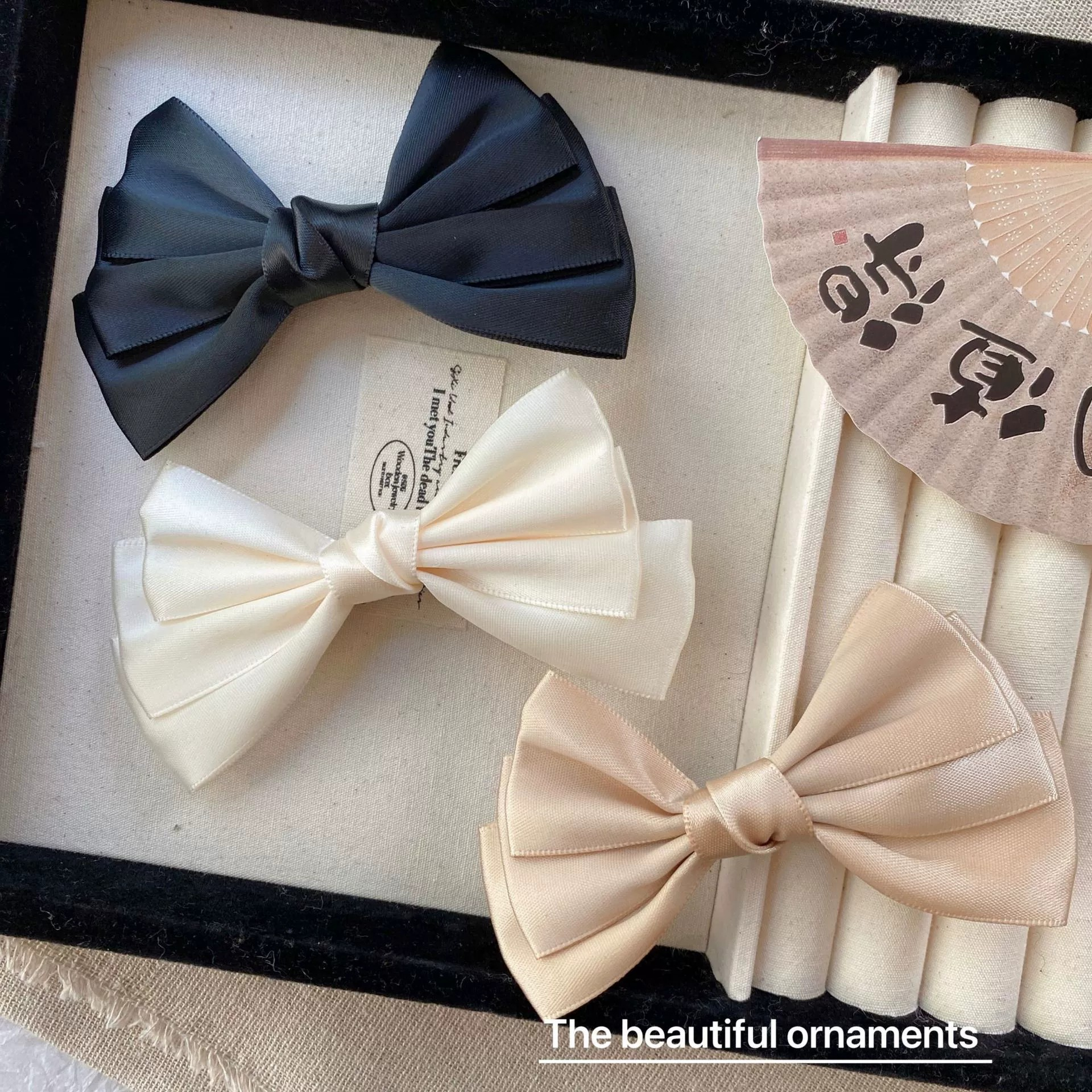 [4 FOR RM10] Korean Style Bowknot Ponytail Hair Claw