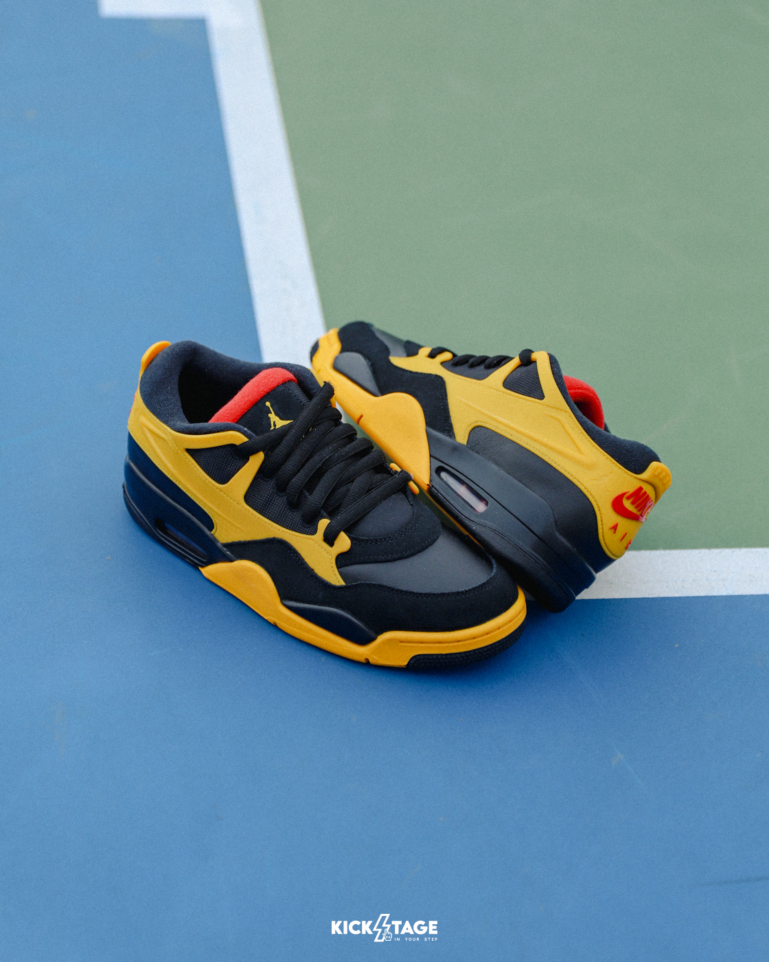 男鞋 NIKE AIR JORDAN 4 RM 'Bruce Lee' 黃黑 李小龍配色 運動休閒鞋【FQ7939-007】AJ4