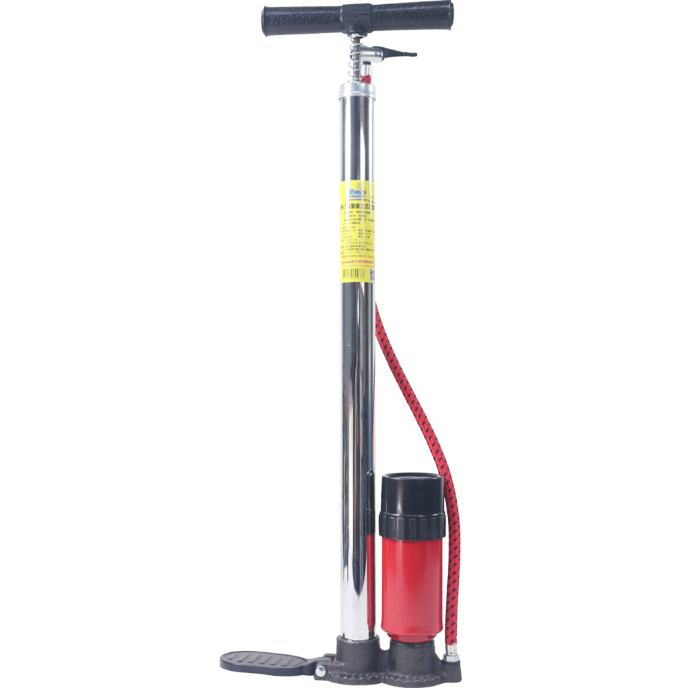 鐵馬行高壓直立式打氣筒附氣壓表802-台製 破盤下殺-OMAX歐妹思購物網