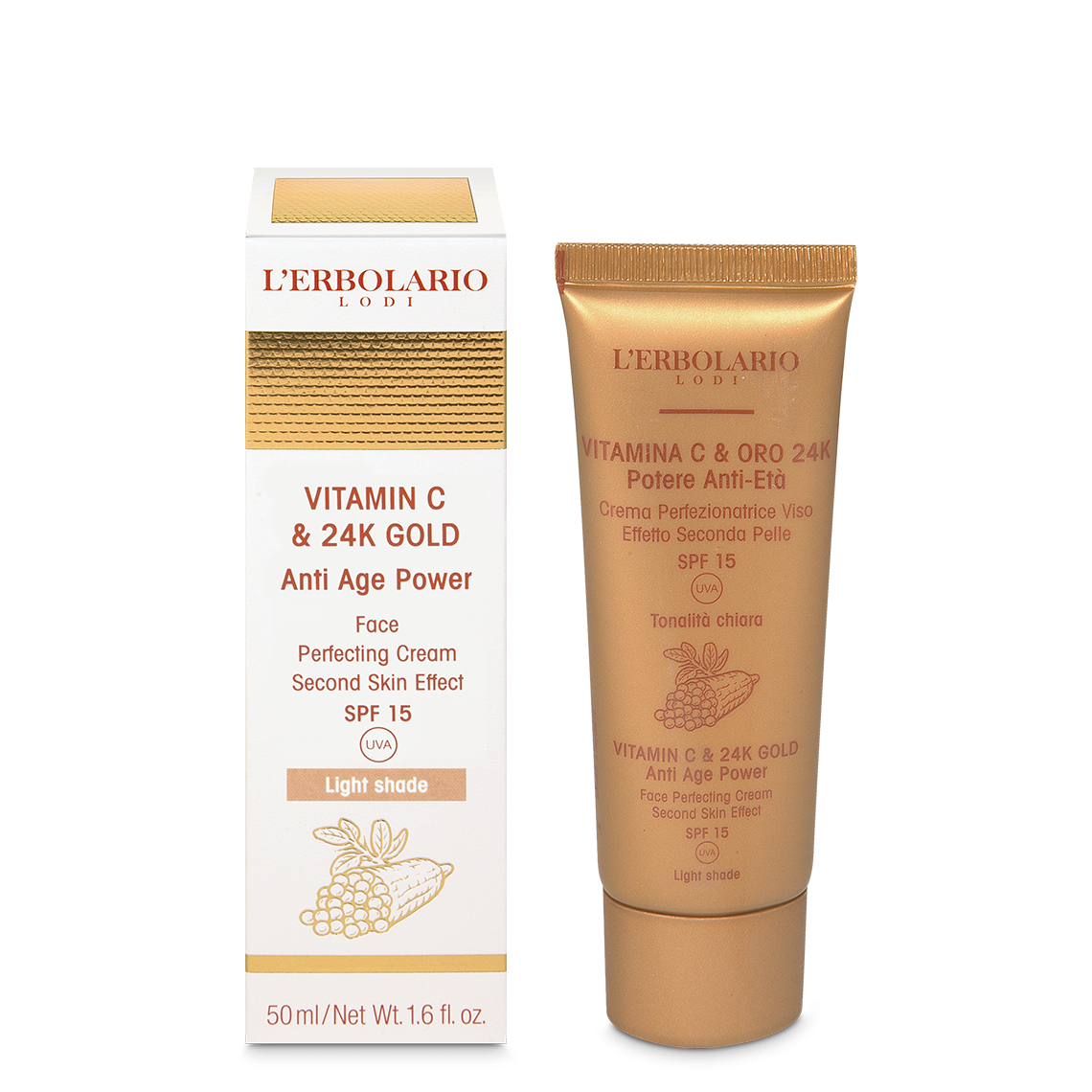 24K純金維C遮瑕面霜