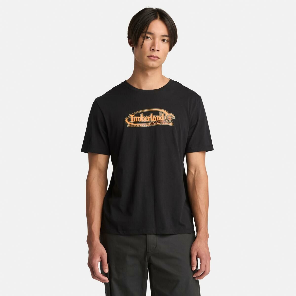 Timberland - 男裝橢圓Logo短袖T恤
