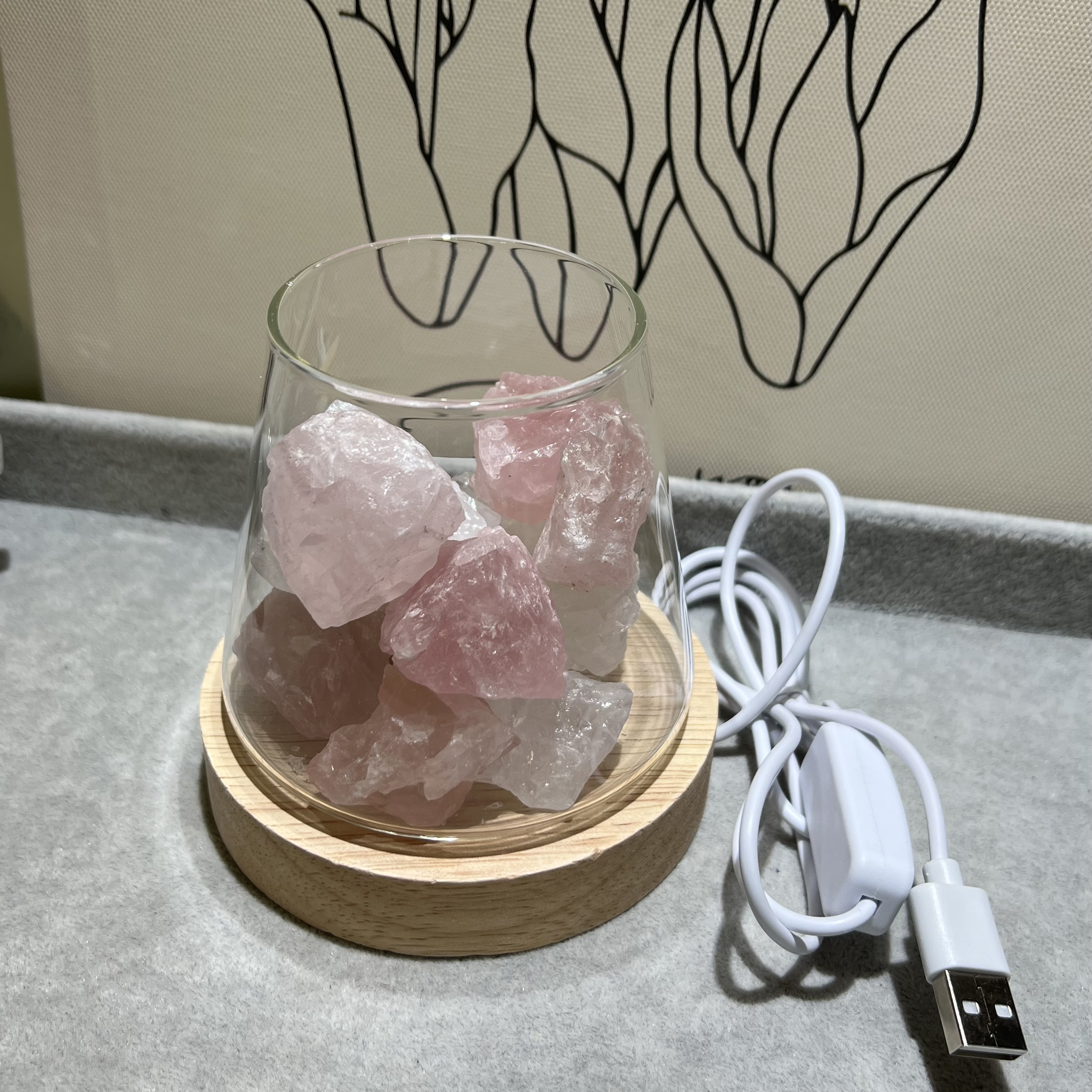 粉水晶拼白水晶礦香石 預定10-14日