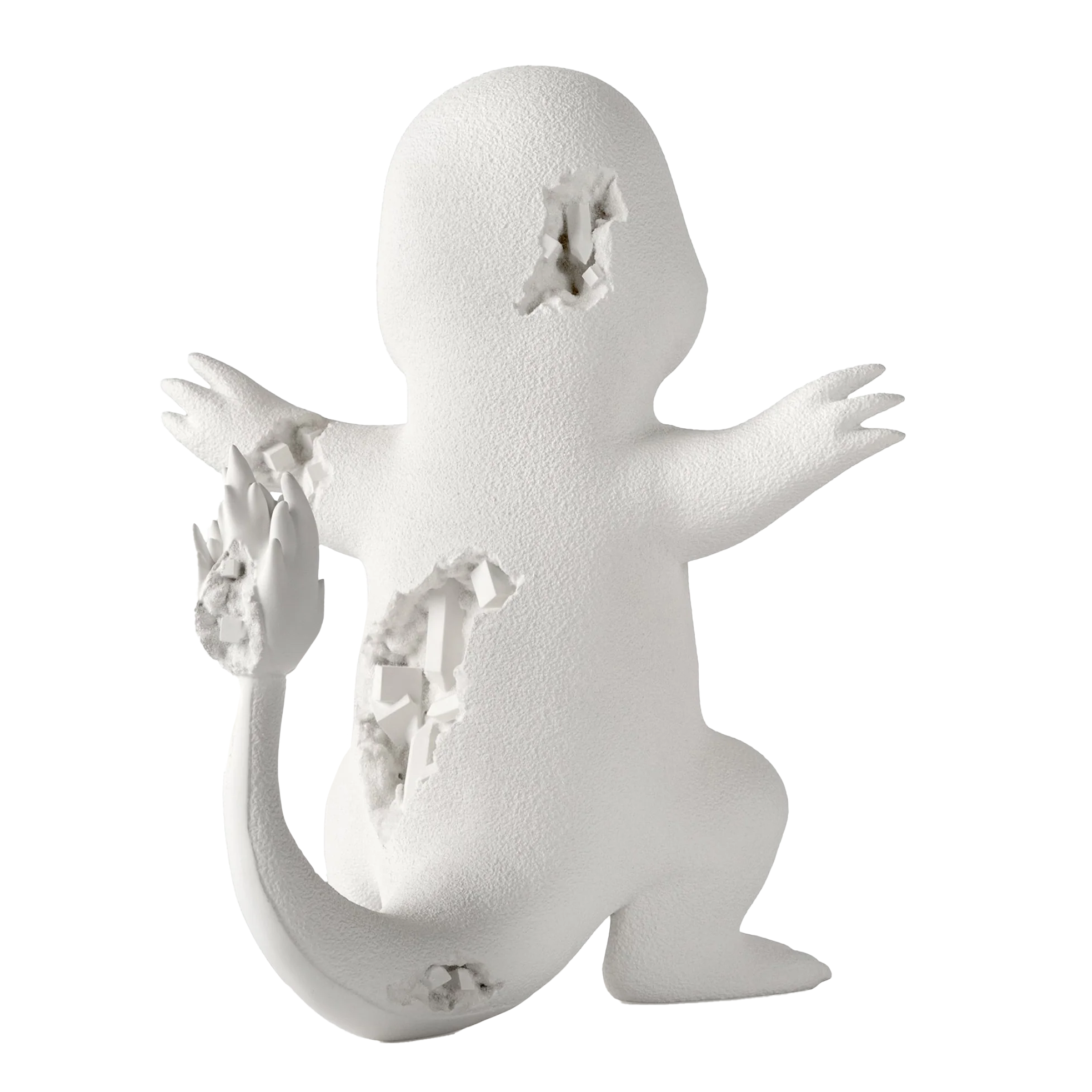 *丹尼爾．阿爾軒 Daniel Arsham - Pokemon Crystalized Charmander Figure (White)*