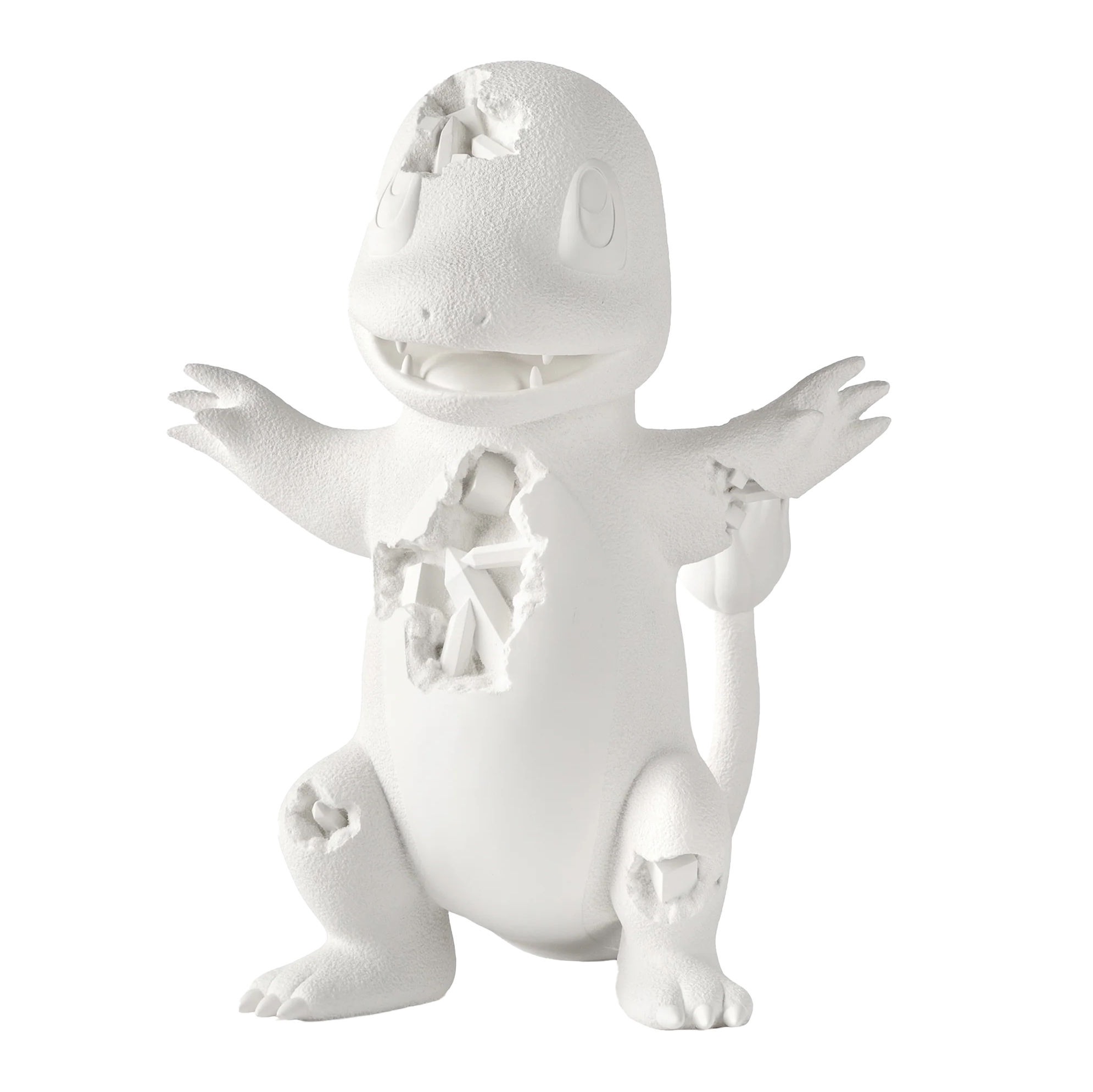 *丹尼爾．阿爾軒 Daniel Arsham - Pokemon Crystalized Charmander Figure (White)*