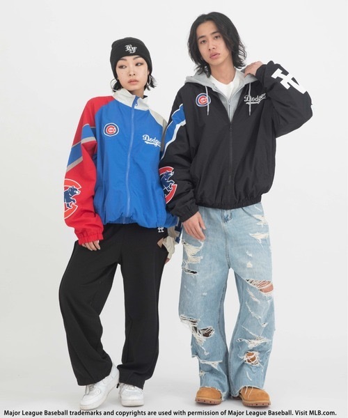 #預購 日本限定 MLB TOKYO SERIES 2025 拼接配色 尼龍夾克外套 兩色