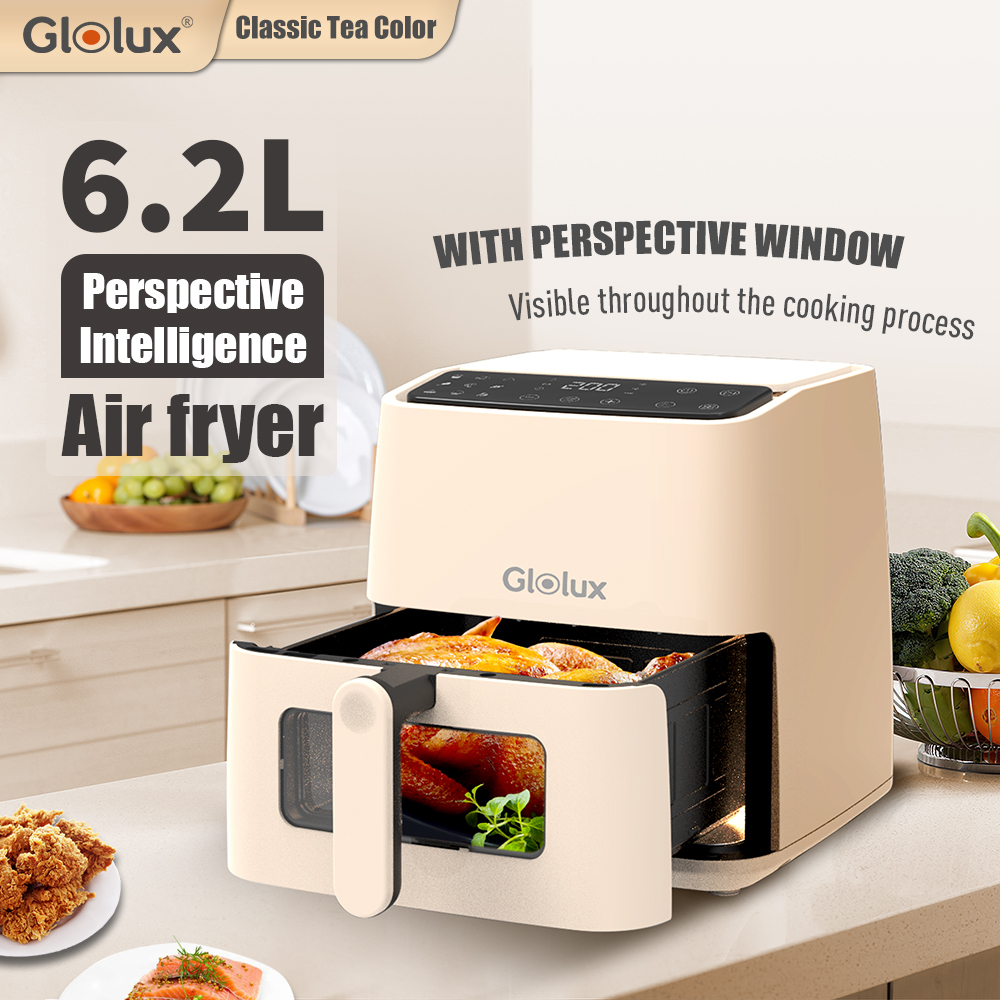 Glolux 6.2L Perspective Intelligent Touch sensitive Gas Fryer (AF-6201)