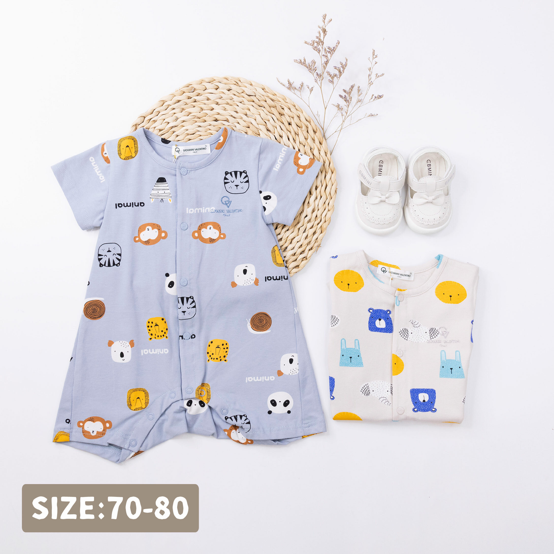 范侖鐵諾【32022】童話森林動物連身衣