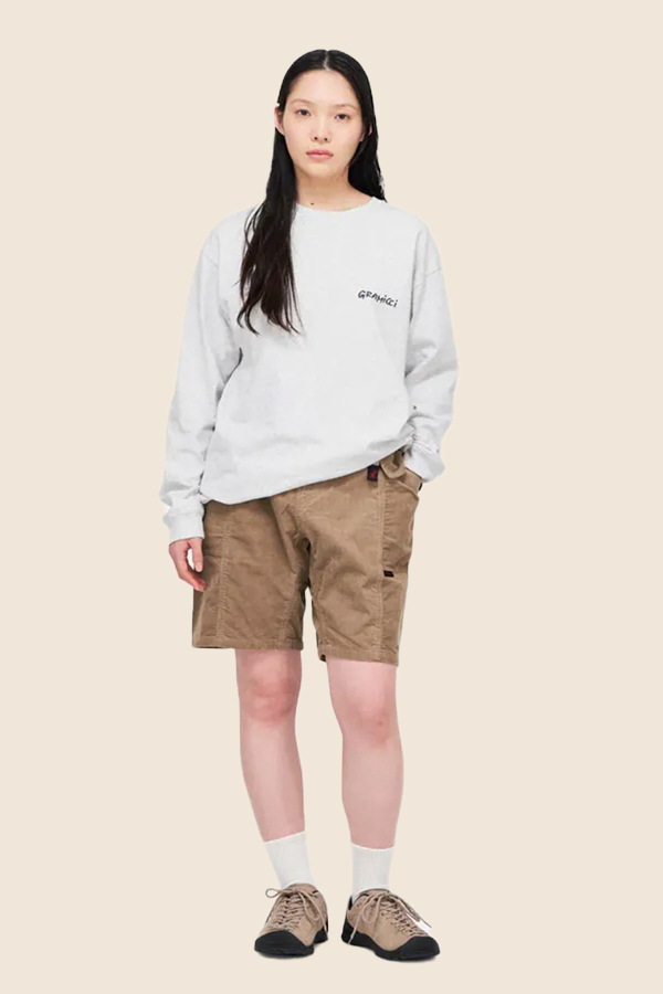 GRAMICCI - CORDUROY UTILITY女款短褲  （淺褐色）