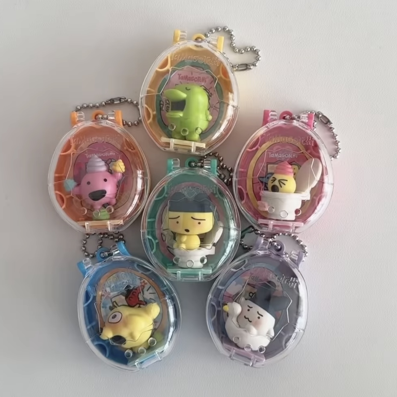 #現貨供應 萬代 Tamagotchi 塔麻可吉 便便時光 盲袋 迷你模型