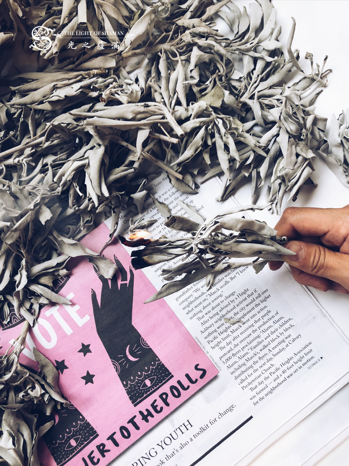 北美淨化聖品 銷量最多 香草專賣 50g/100g美國進口 白鼠尾草 or 白色鼠尾草散裝－光之薩滿