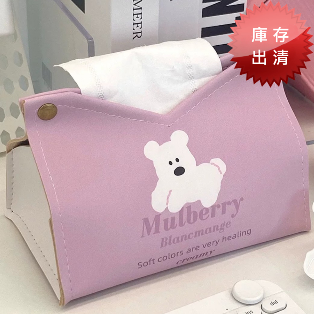 小白狗創意衛生紙套(出清款)