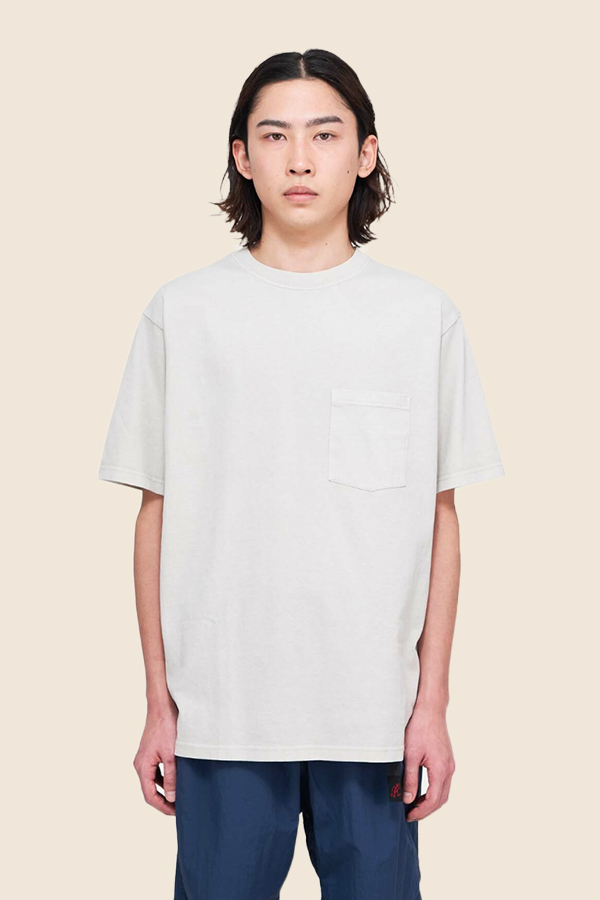 GRAMICCI -  HEALTHKNIT S/S POCKET  純棉短TEE