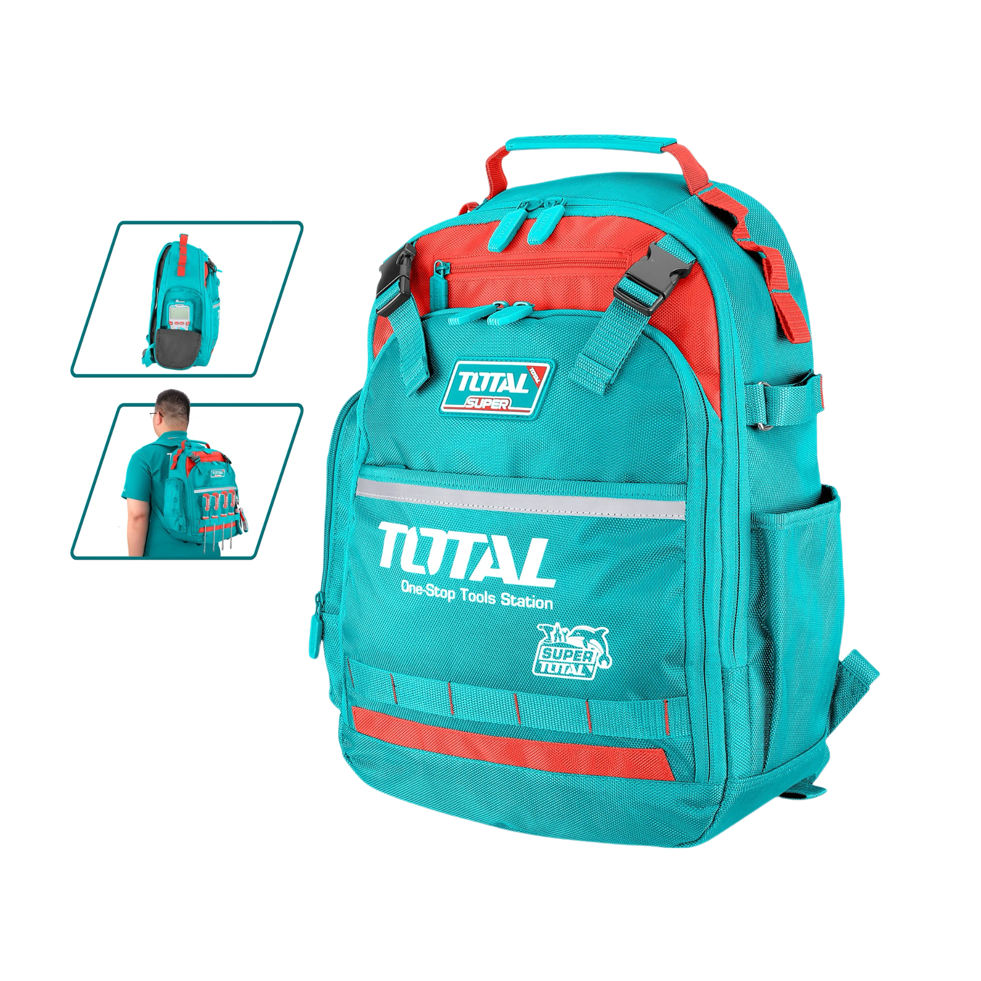 TOTAL SUPER系列 新款氣墊工具後背包 (THBP0201)