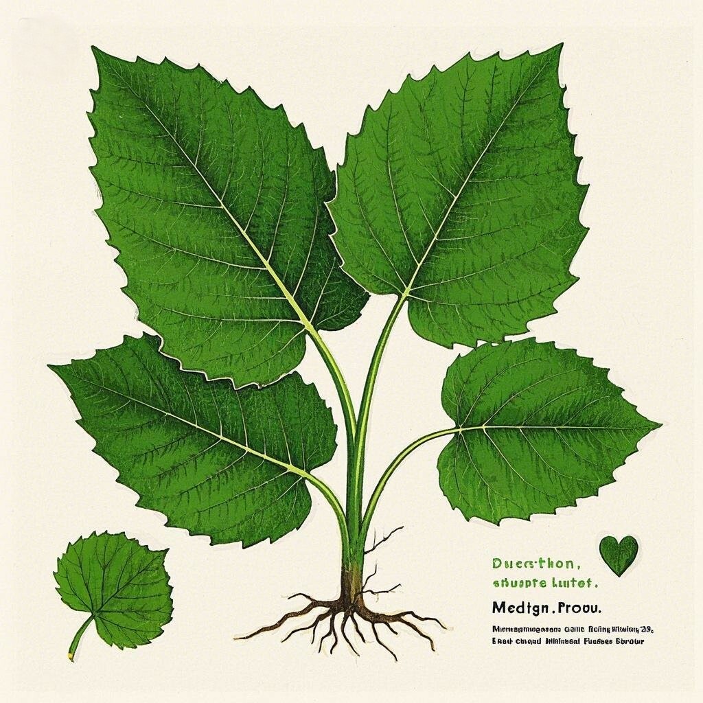 武靴葉(Gymnema sylvestre)示意圖