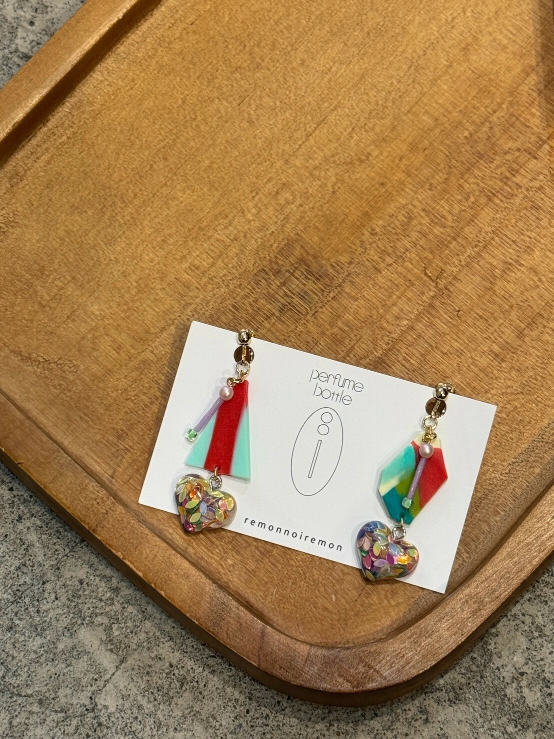 [remonnoiremon] 香水瓶耳環 | remon38