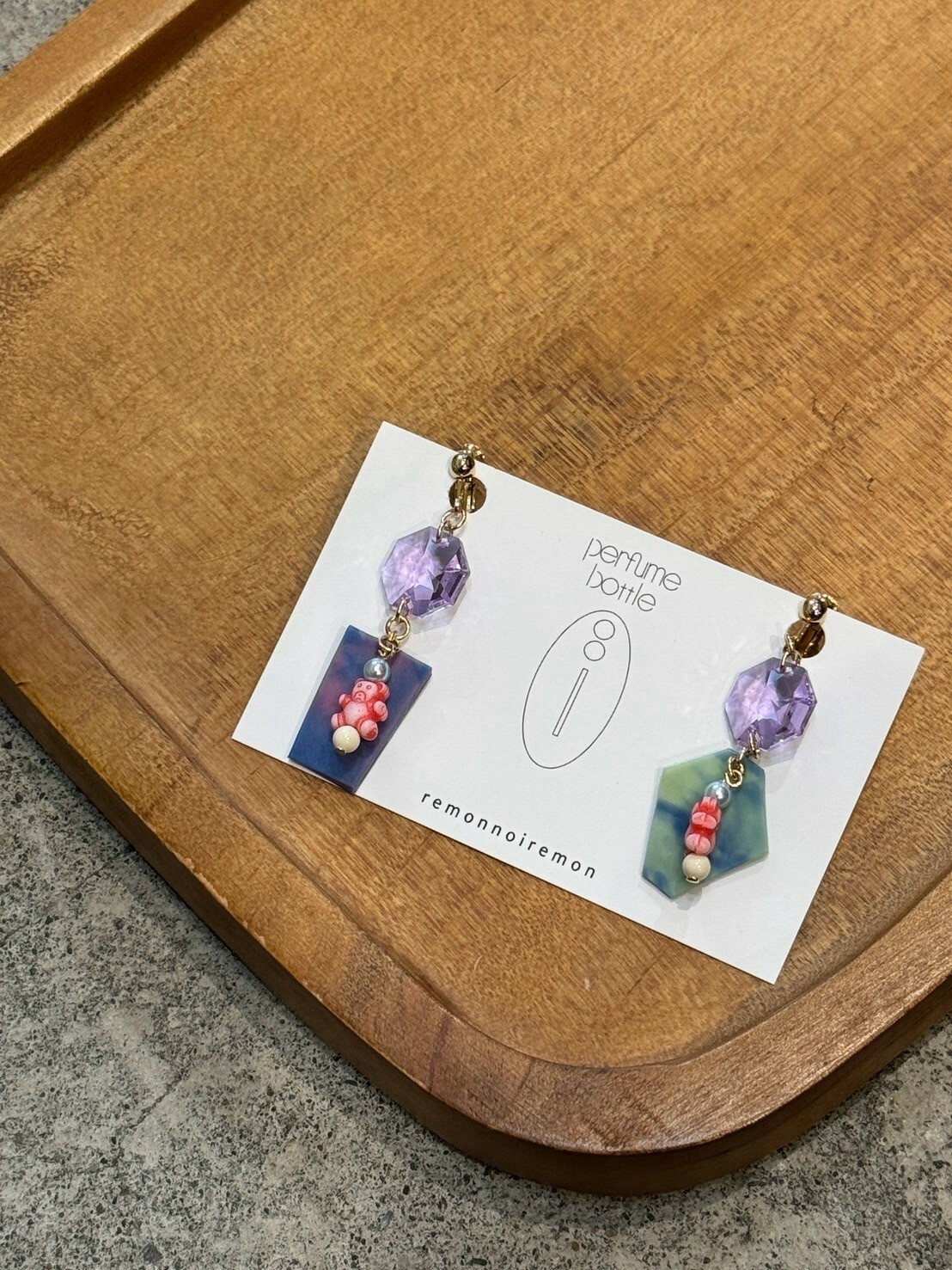 [remonnoiremon] 香水瓶耳環 | remon40