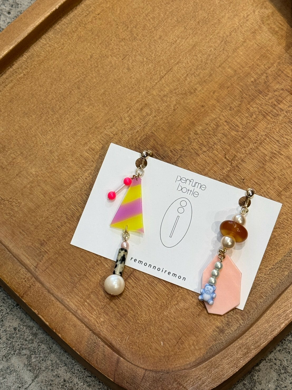 [remonnoiremon] 香水瓶耳環 | remon41