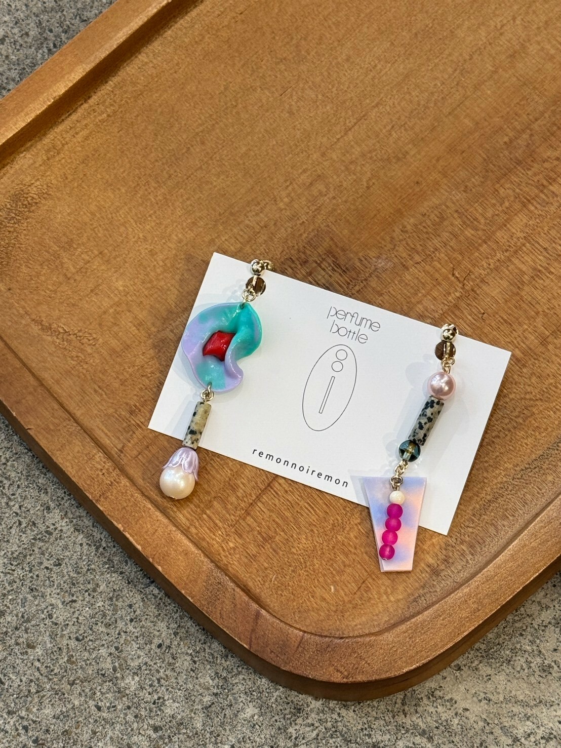 [remonnoiremon] 香水瓶耳環 | remon44