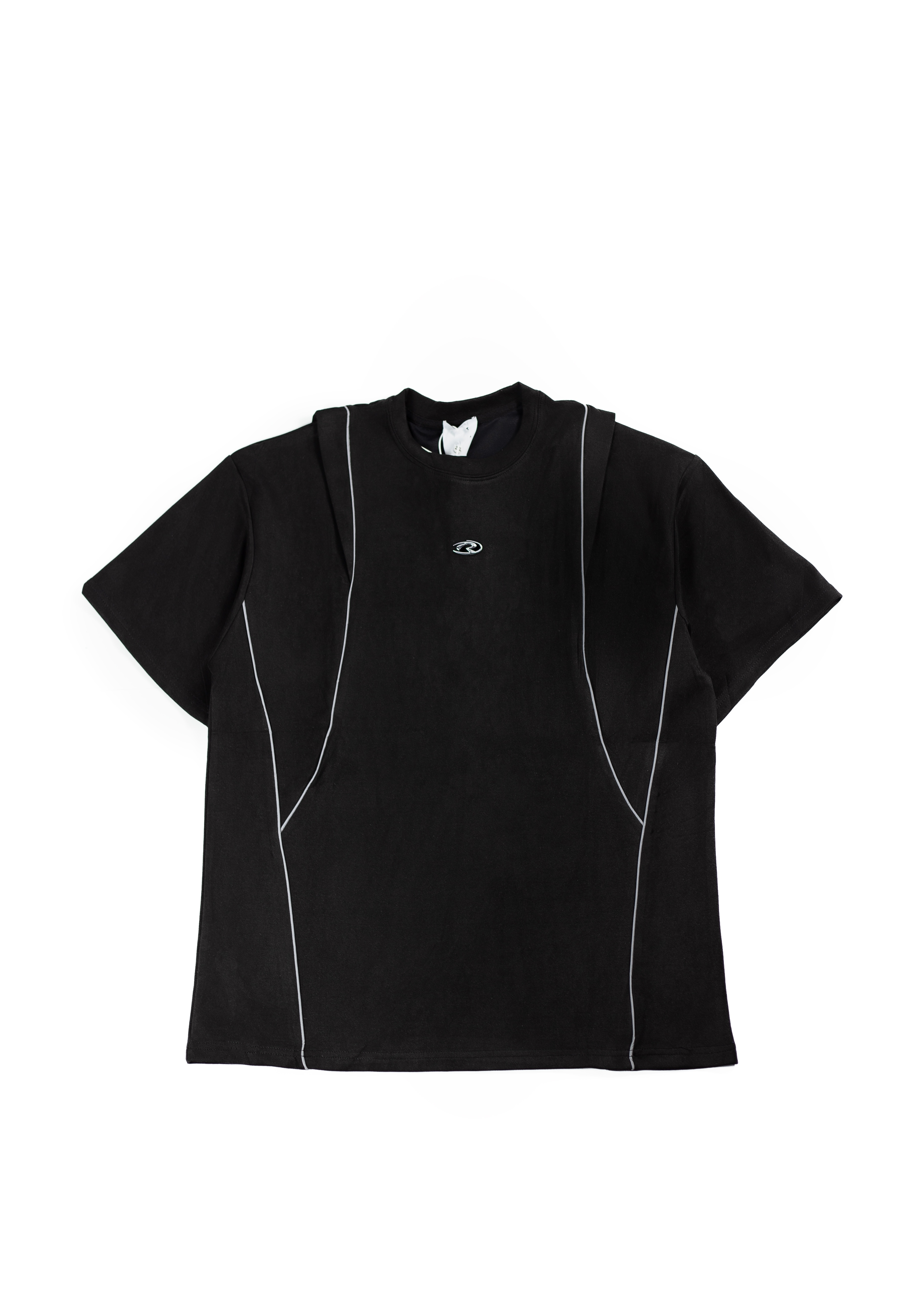 【車庫服飾】星芒R星短T