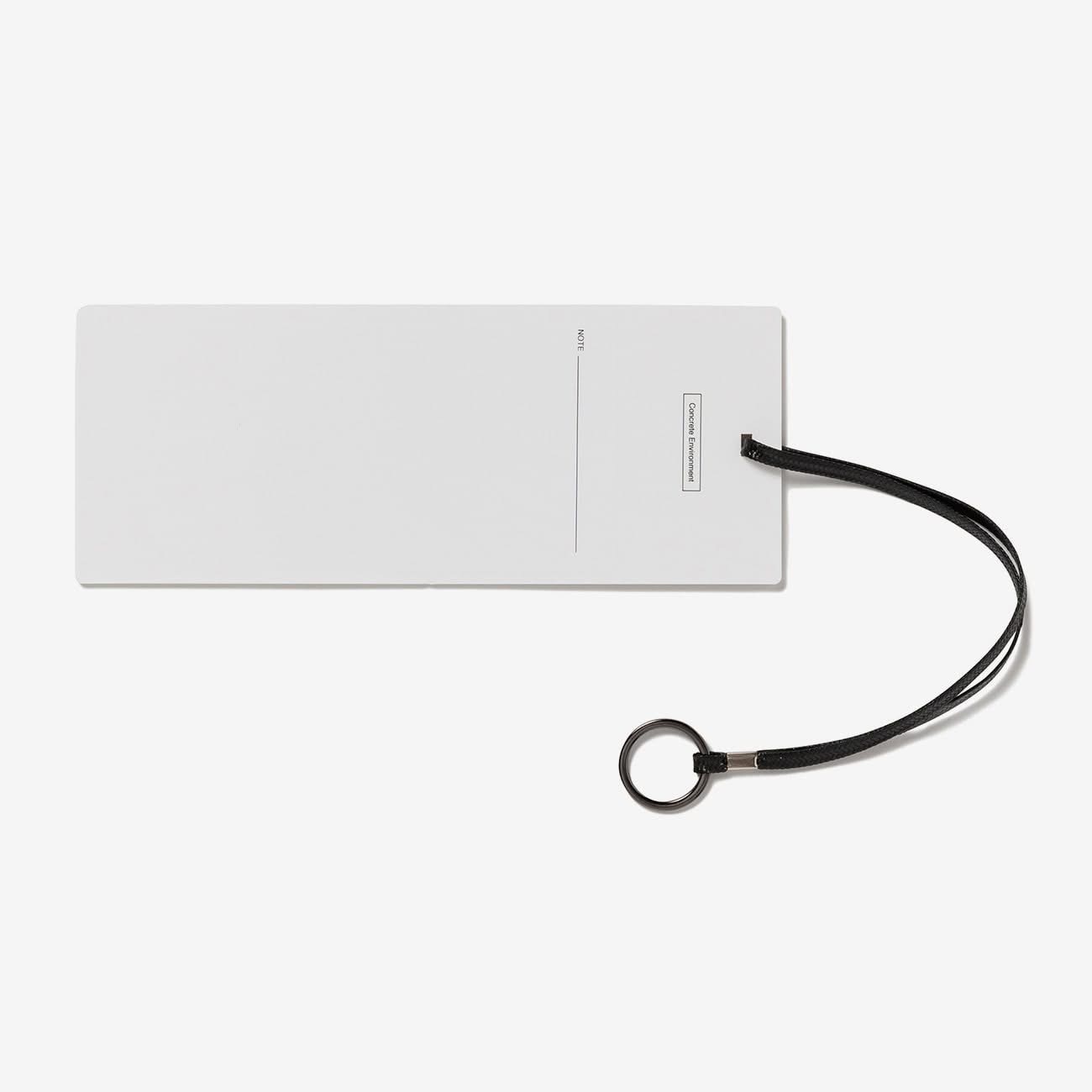 -(C018)-WTAPS KEYCHAIN KEY HOLDER 吊牌 鑰匙圈 白色-251VEDT-AC01