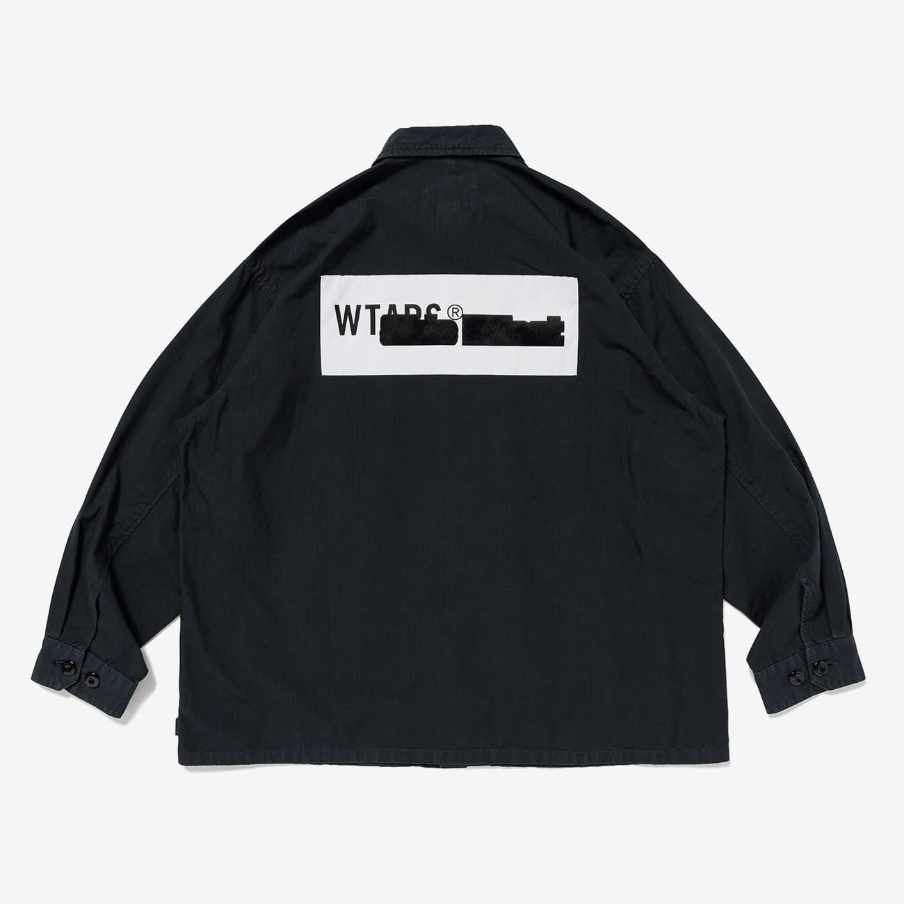 トップス WTAPS JAM 02 / LS / COTTON WTAPS Shirt WMILL-LS 02 / LS / COTTON. SATIN