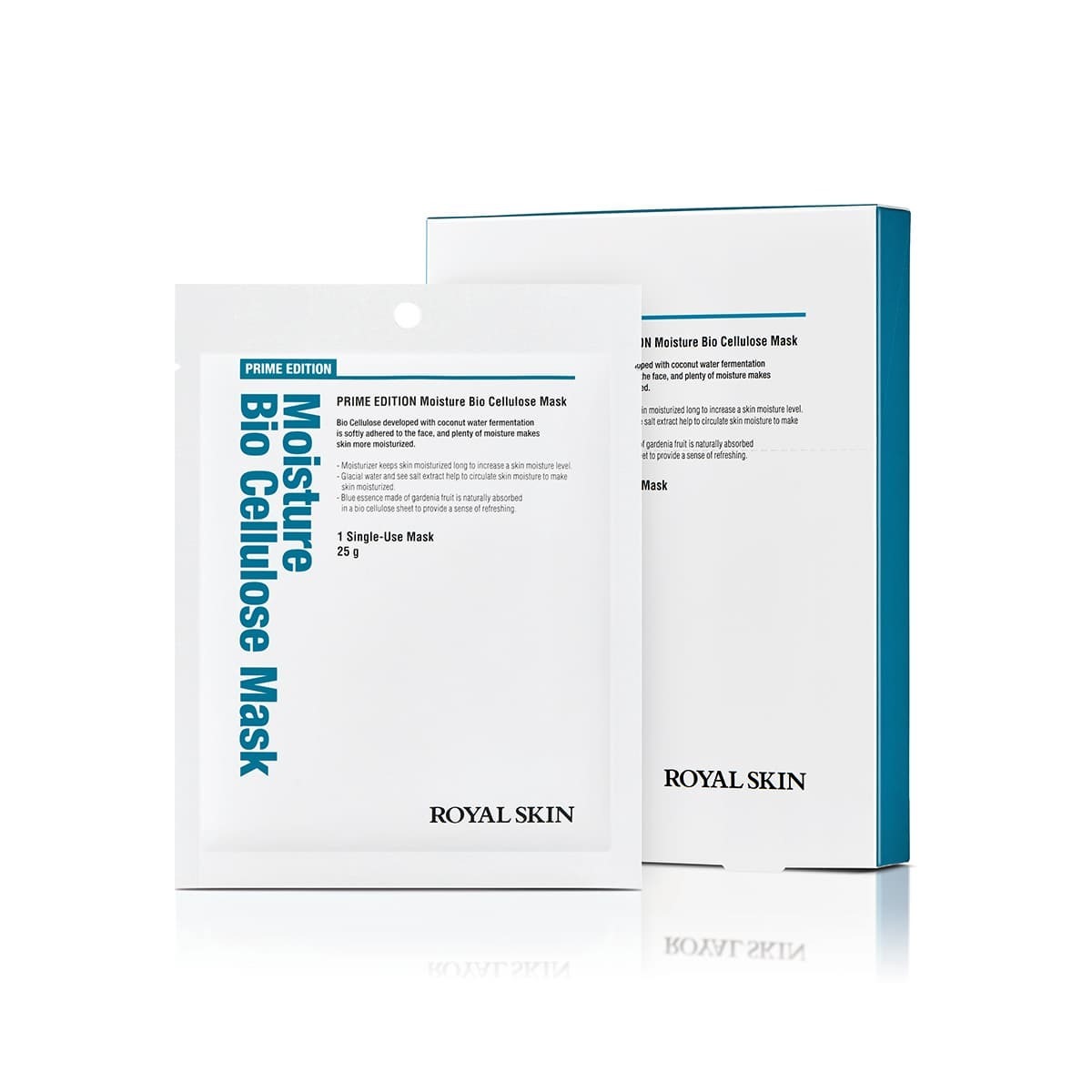 (2519)ROYAL SKIN PRIME EDITION 保濕生物纖維素面膜(5片/盒)