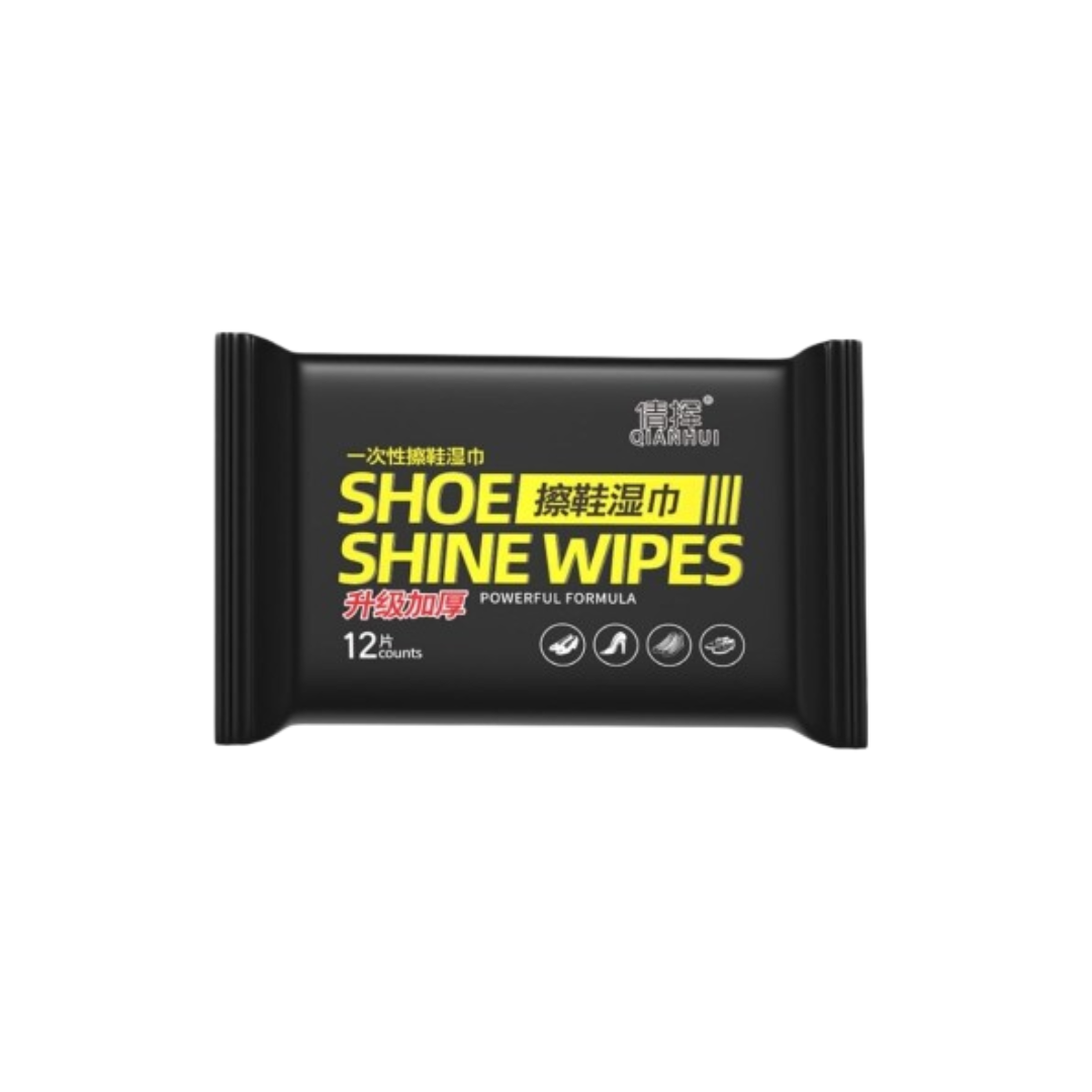【現貨】【小白鞋快速清潔神器】擦鞋濕紙巾 12抽/包 (升級加厚 免水洗 去汙濕巾)