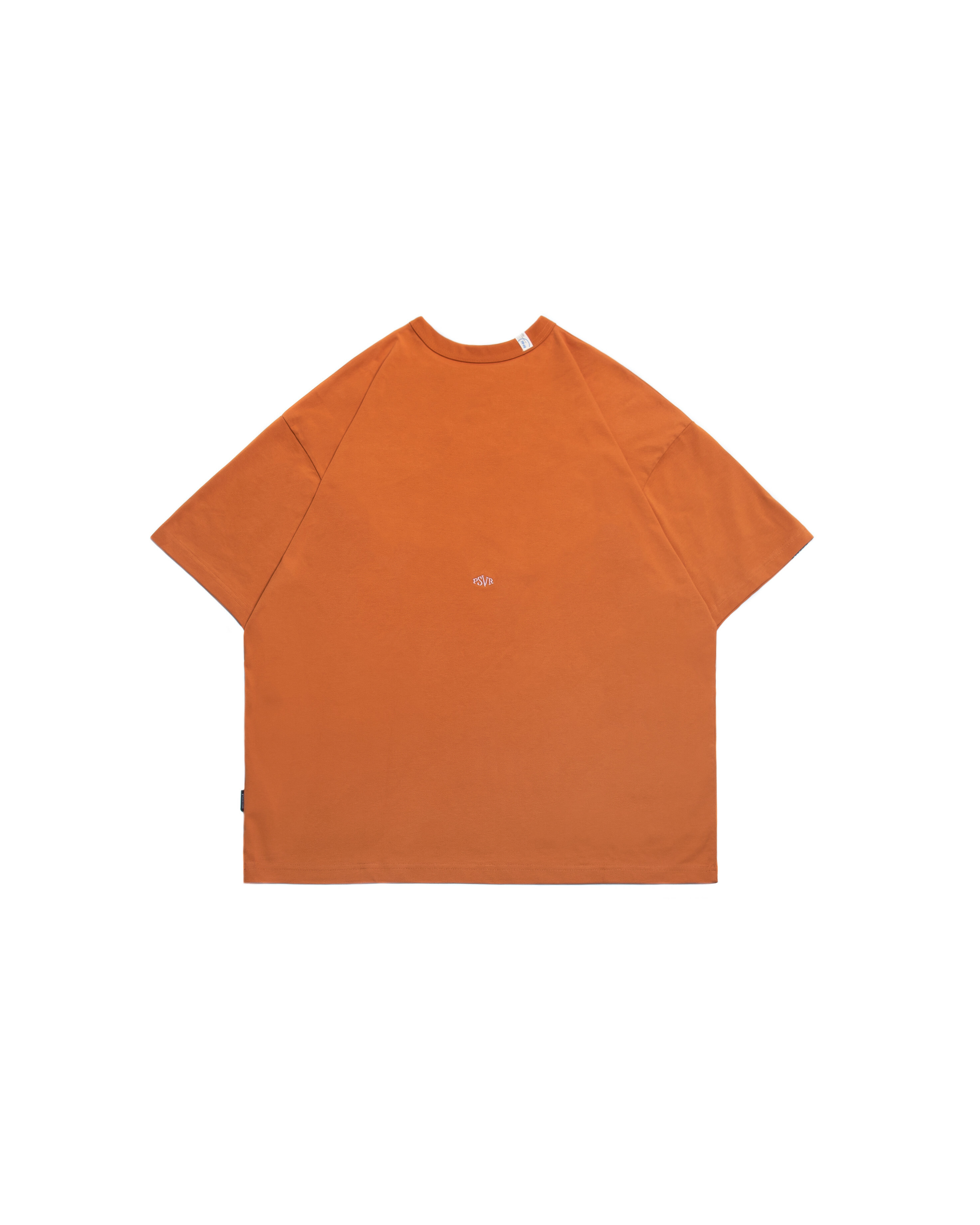 Persevere cooling hexagonal pocket classic T-shirt - ORANGE