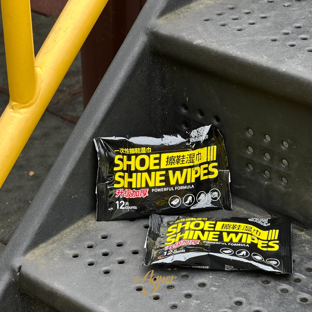 【現貨】【小白鞋快速清潔神器】擦鞋濕紙巾 12抽/包 (升級加厚 免水洗 去汙濕巾)