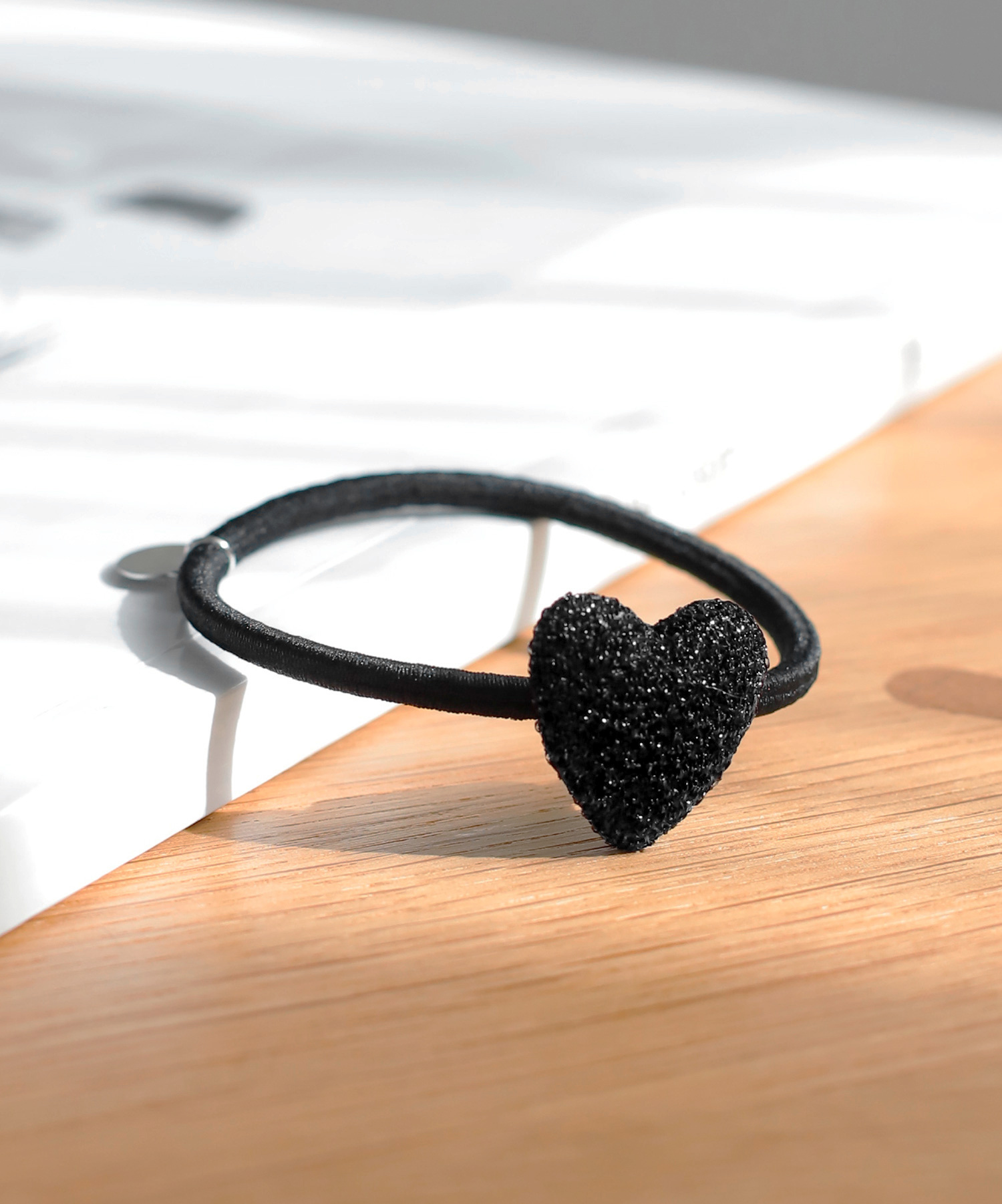 [連線優惠] ANEMONE 心型裝飾髮圈