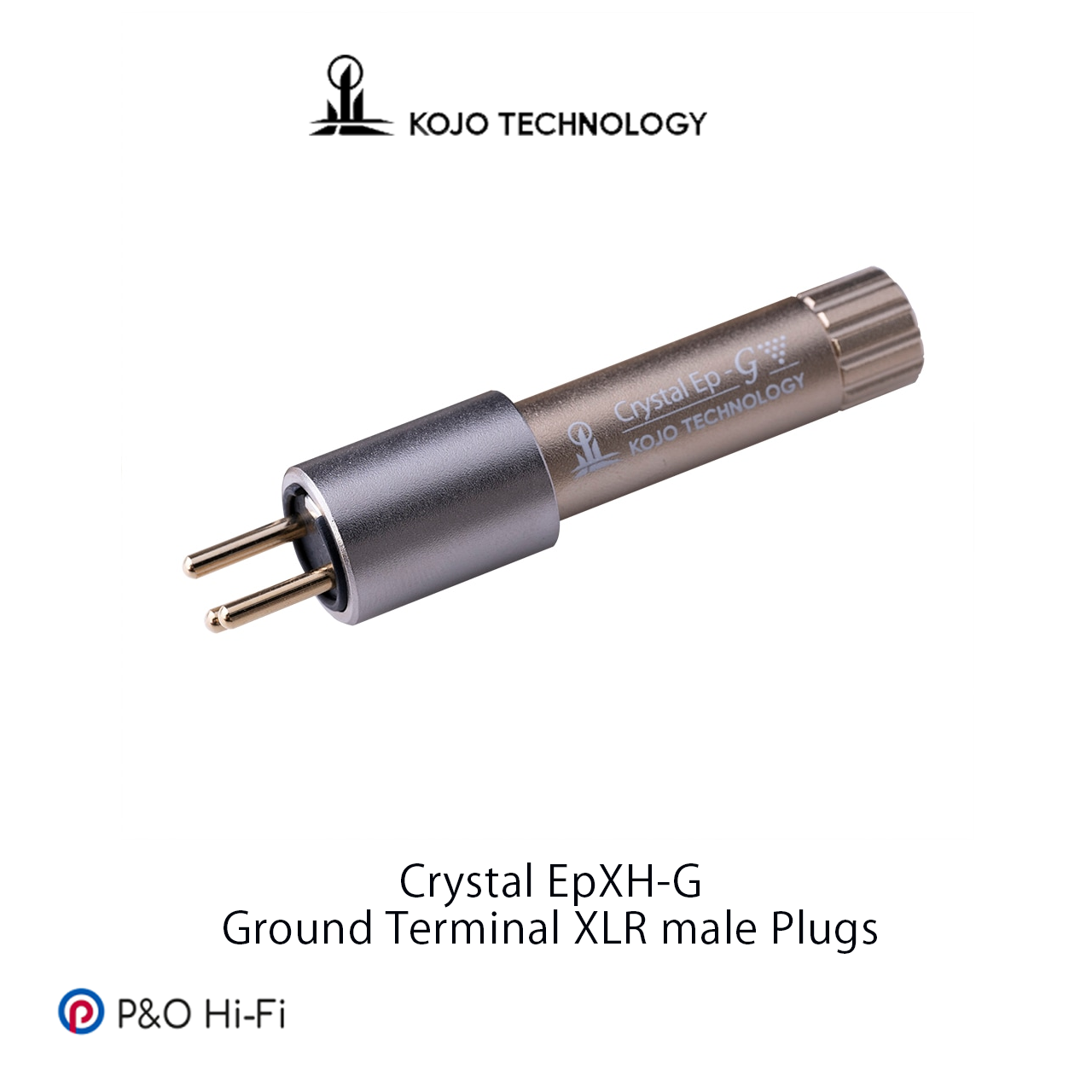 KOJO TECHNOLOGY Crystal EpXH-G XLR 公插 地插