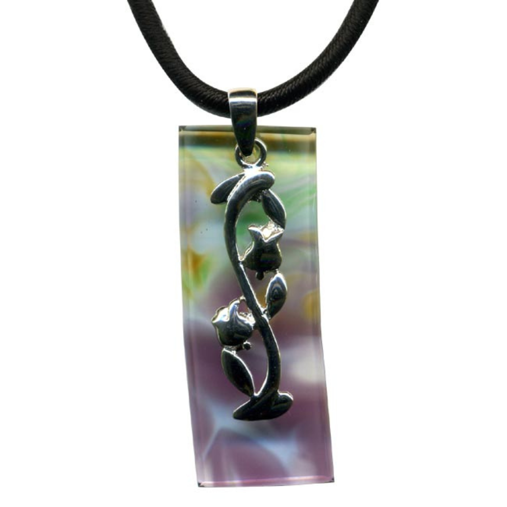 相約開花季節銀飾項鍊 花開富貴美好綻放開運納福