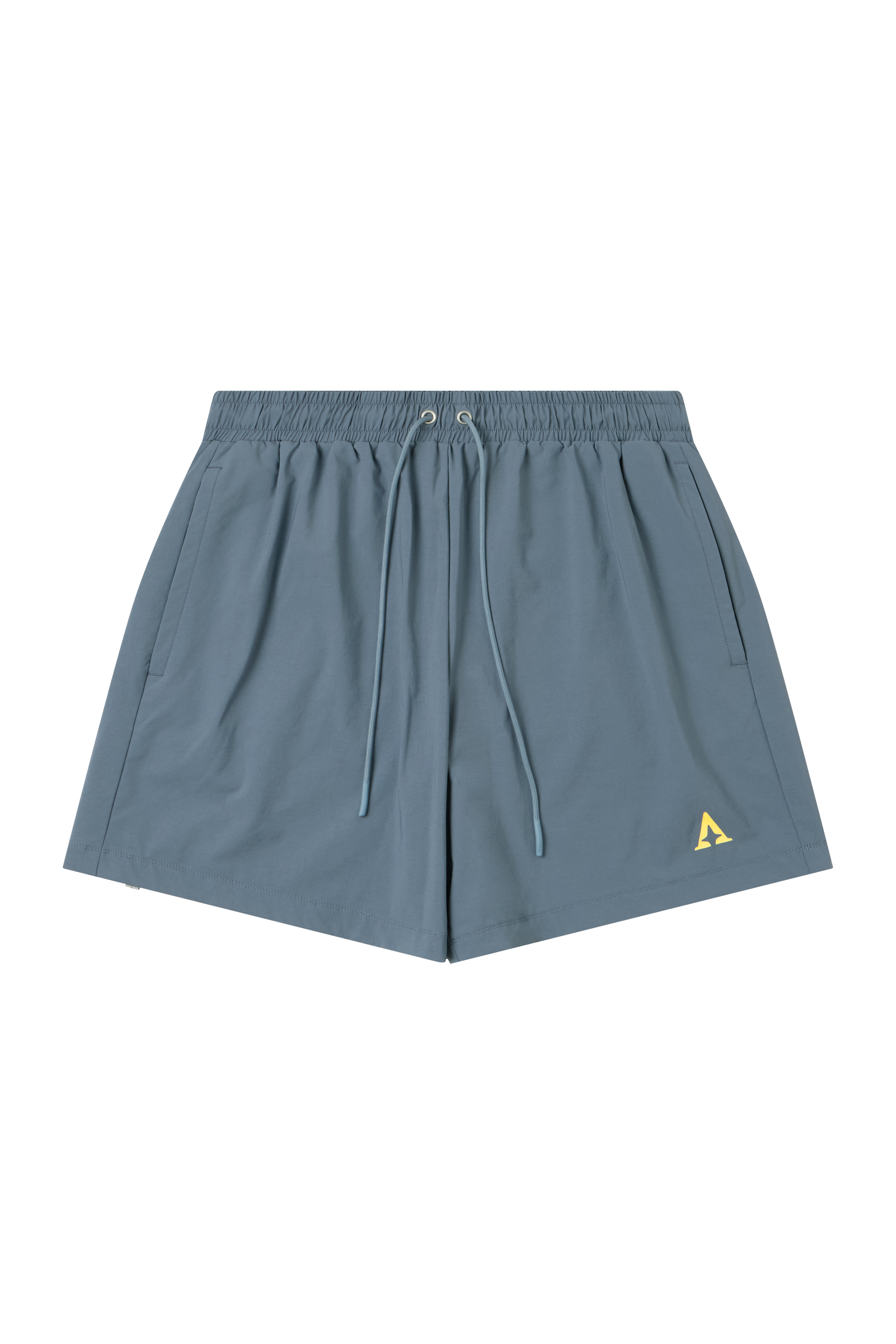 EVERYDAY NYLON SHORTS  - DUSTY BLUE
