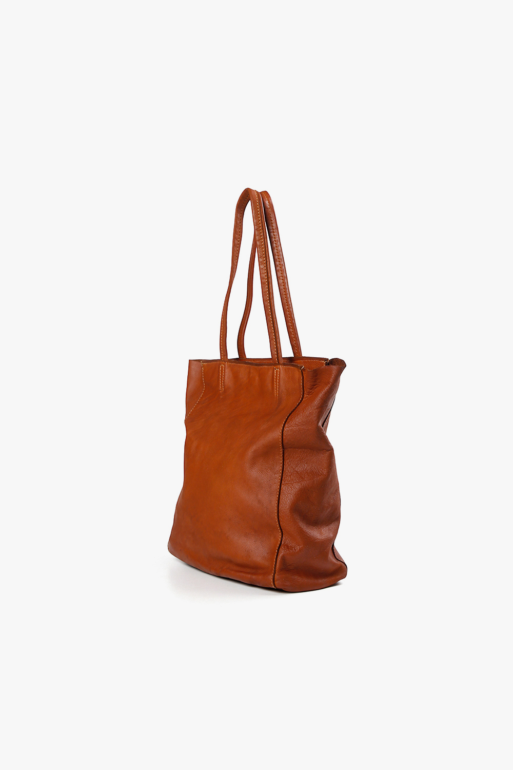 MARINA 素面托特包 棕色