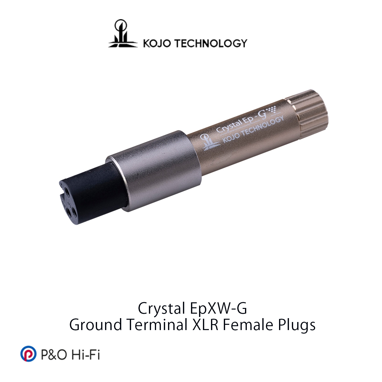 KOJO TECHNOLOGY Crystal EpXW-G XLR 母插 地插