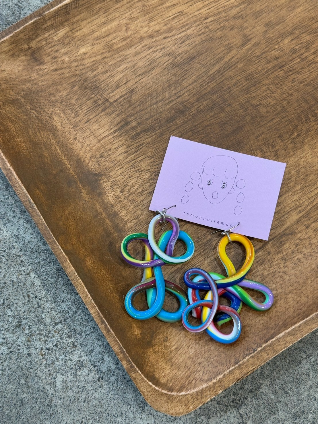 [remonnoiremon] 趣味糖果耳環 | remon65