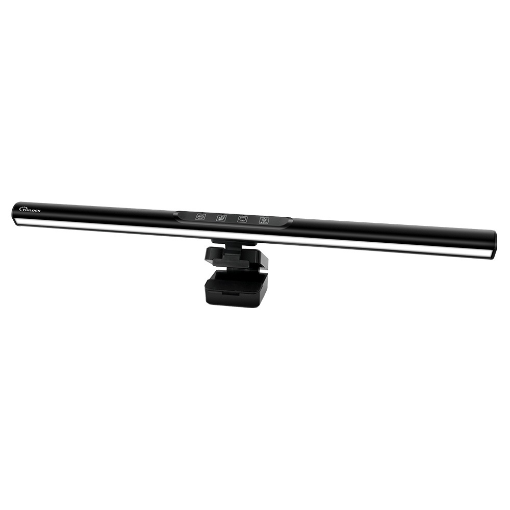 GLOLUX | Alloy-Monitor Light / Screen Monitor Light Bar for Eye Caring, USB Reading LED Task Lamp, Dimmable Lamp Bar, Touch Control, No Glare Space Saving Home Office Desk Lamps (MLG-1050AL)