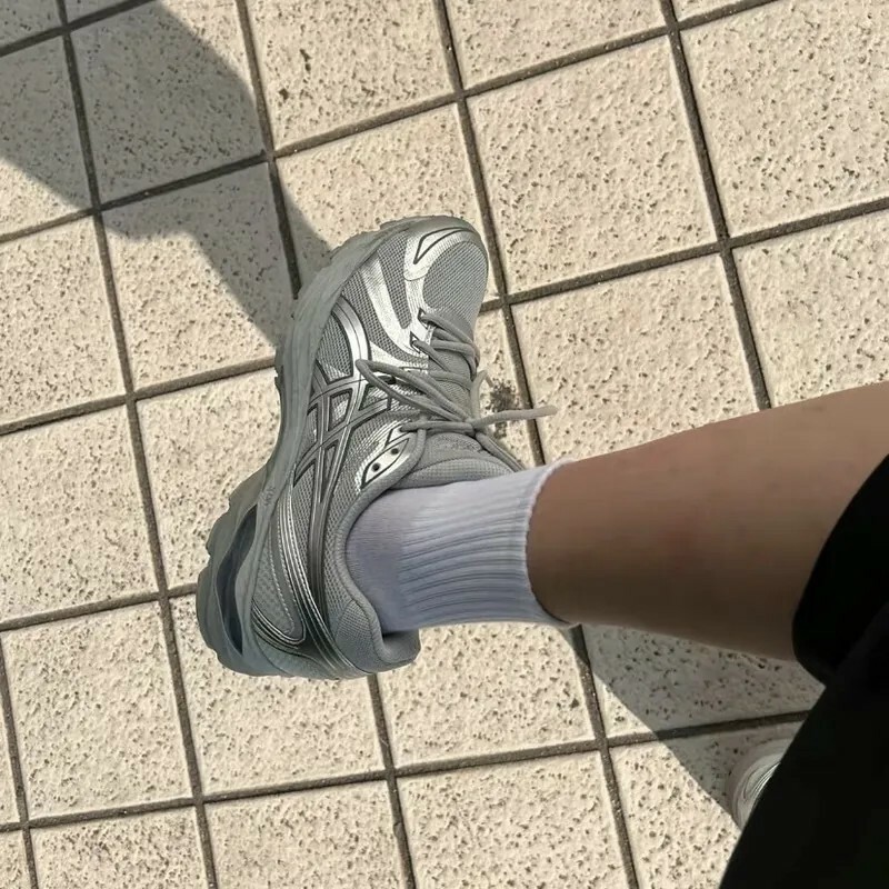 KTQ STORE ‧ Asics Gel-Flux 4 CN 銀色銀灰色復古鞋 1011B646-020