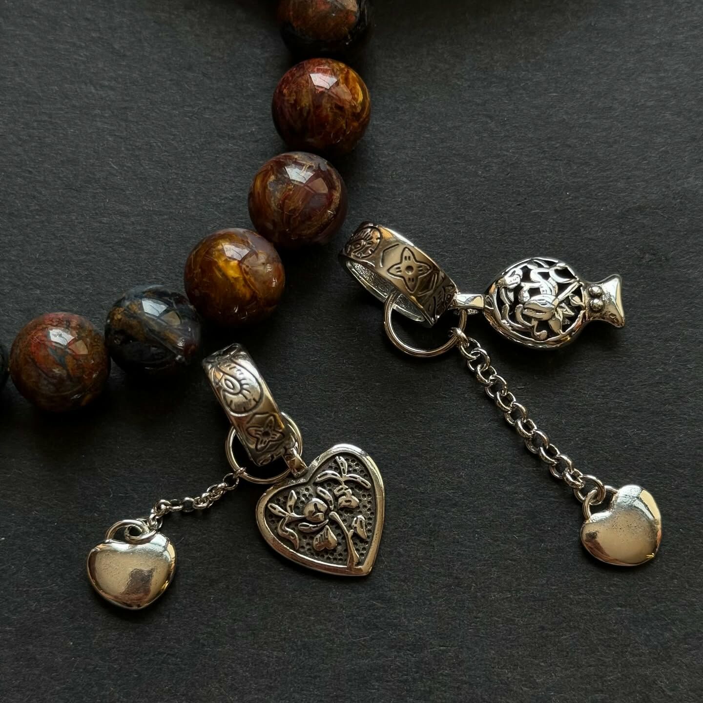 [原石] 金屬隔珠配件 設計款手串隔珠配件 泰銀