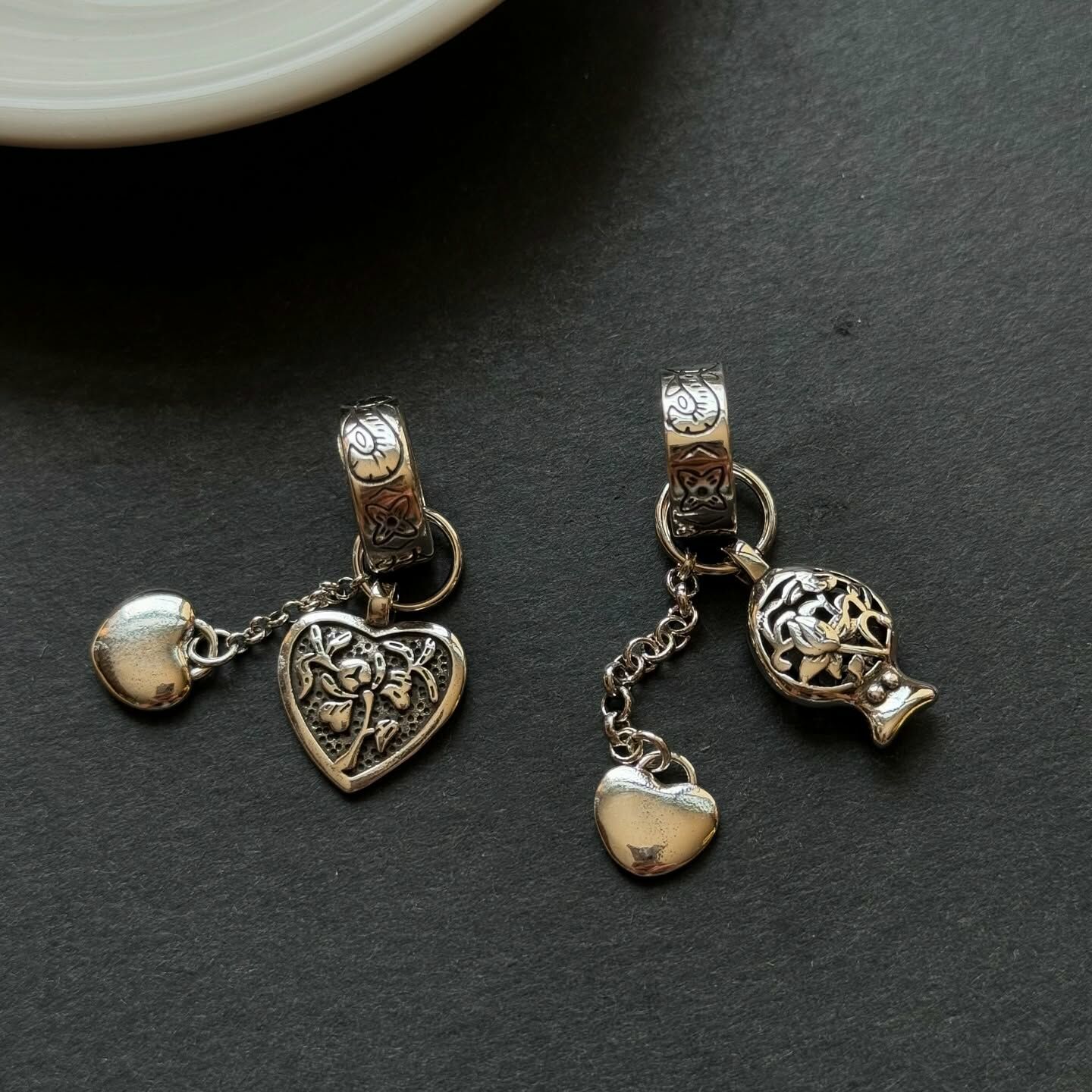 [原石] 金屬隔珠配件 設計款手串隔珠配件 泰銀