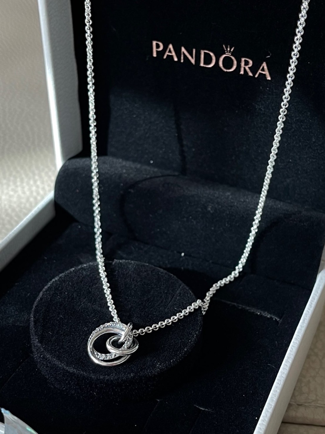 PANDORA 新款 無限循環 項鍊 391455C01