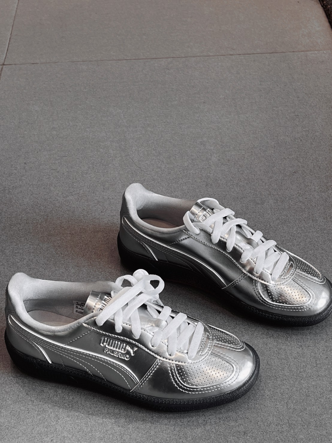 PUMA PALERMO ASTRO ESCAPE 千禧 月光銀 400450-01