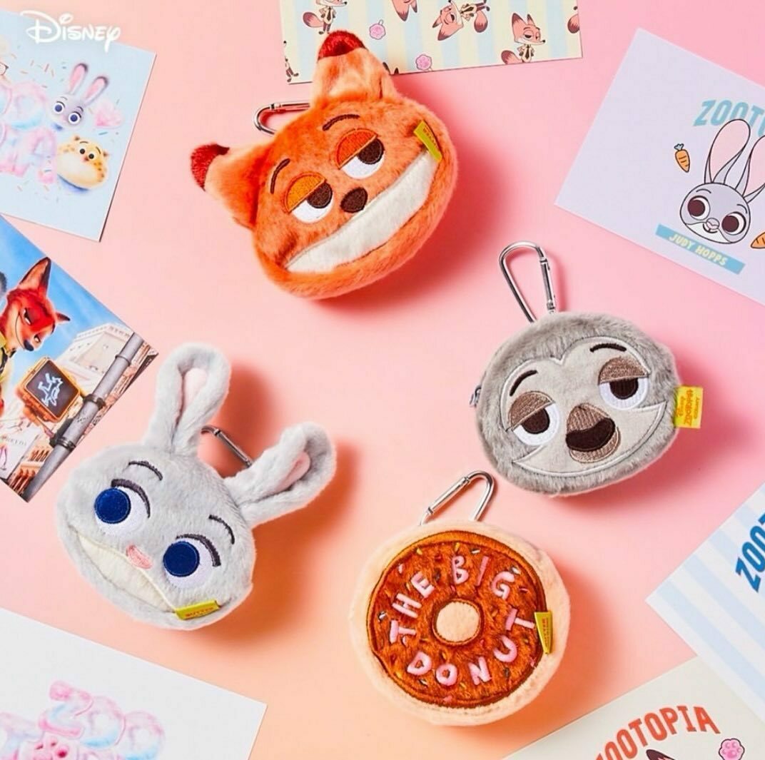 【現貨】Butter x Zootopia 動物方城市 聯名 雙層 卡套 卡夾包 娃娃 壓克力 吊飾