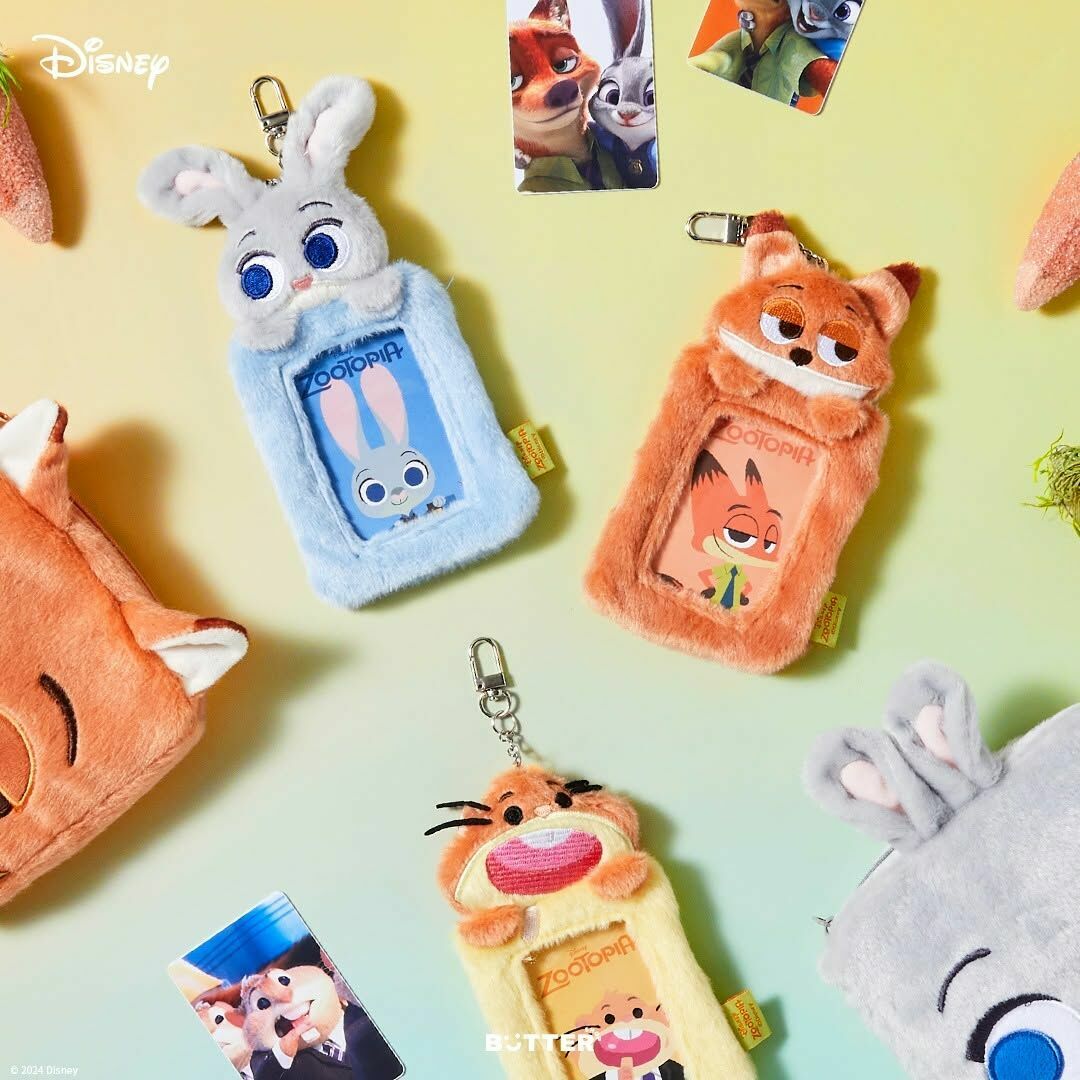 【現貨】Butter x Zootopia 動物方城市 聯名 雙層 卡套 卡夾包 娃娃 壓克力 吊飾